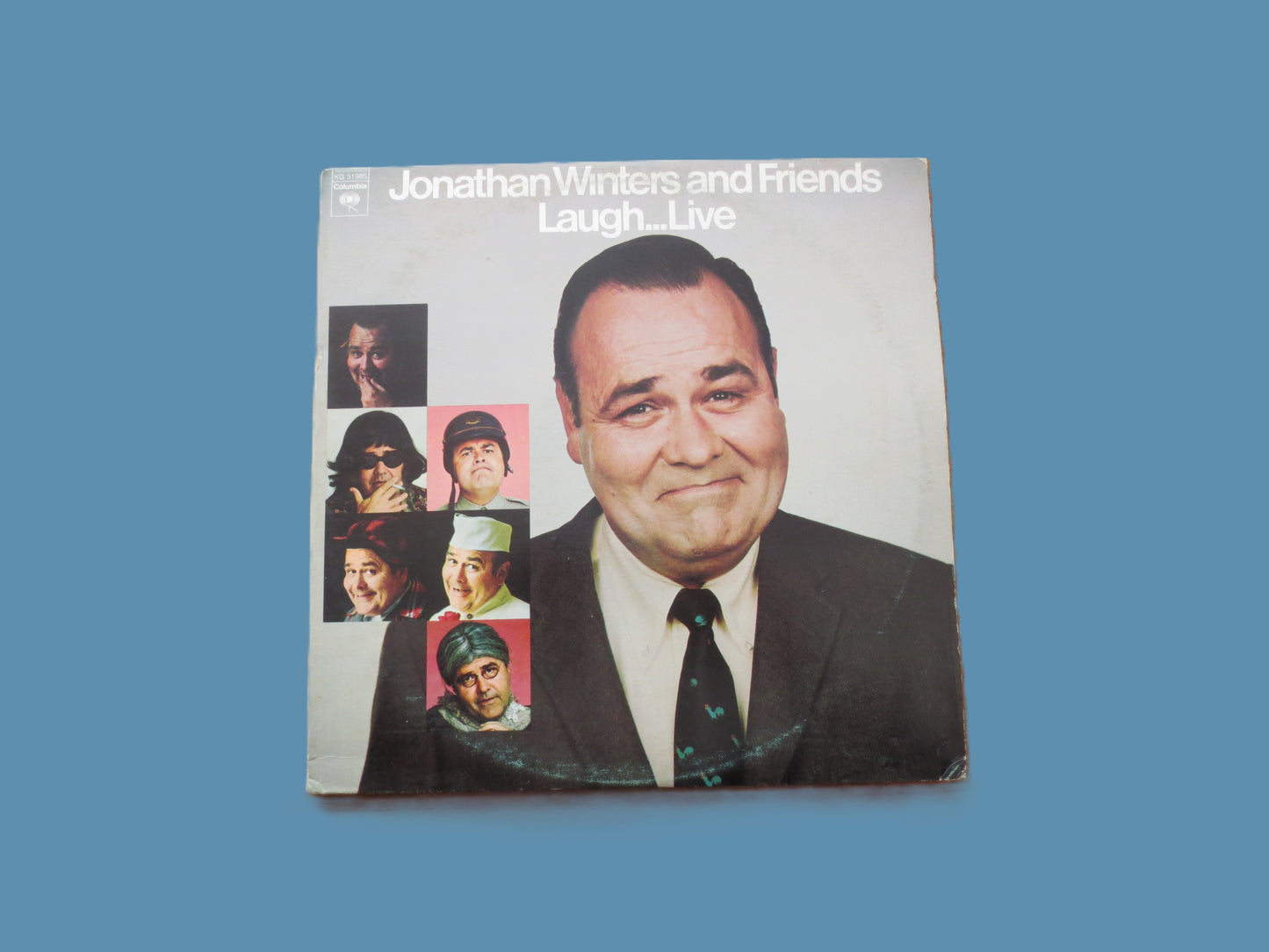 JONATHAN WINTERS, Laugh LIVE, Double Album, 1973 Record, Vinyl Lp