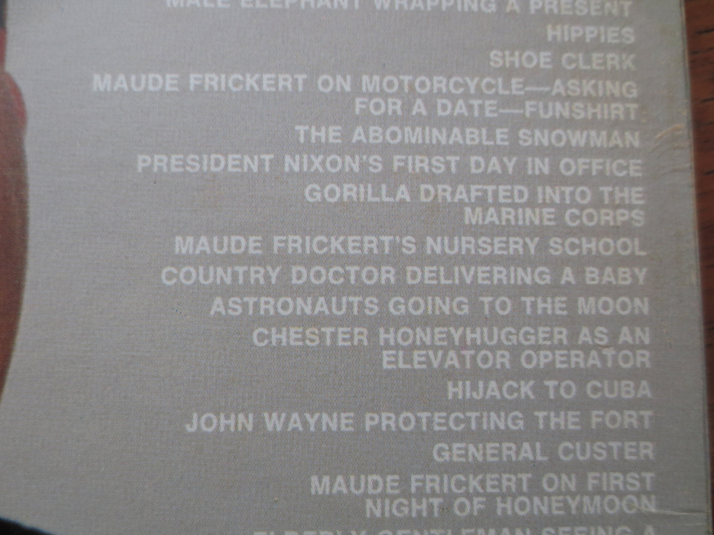 JONATHAN WINTERS, Laugh LIVE, Double Album, 1973 Record, Vinyl Lp