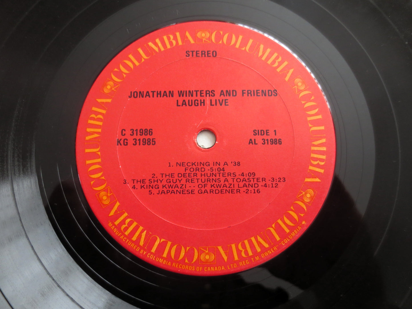 JONATHAN WINTERS, Laugh LIVE, Double Album, 1973 Record, Vinyl Lp