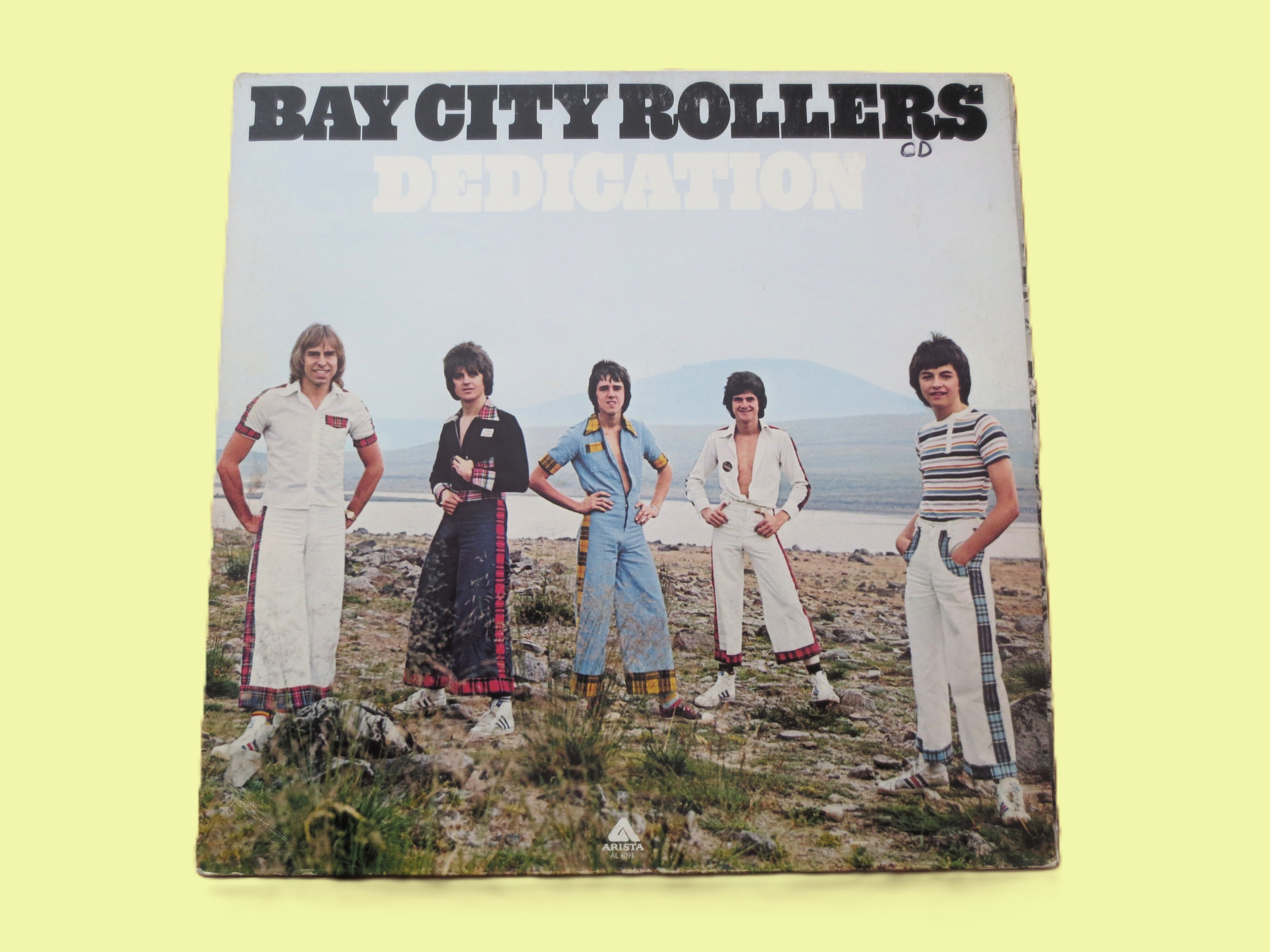 BAY CITY ROLLERS, Dedication, Vintage Album, 1976 Record, Vinyl Lp