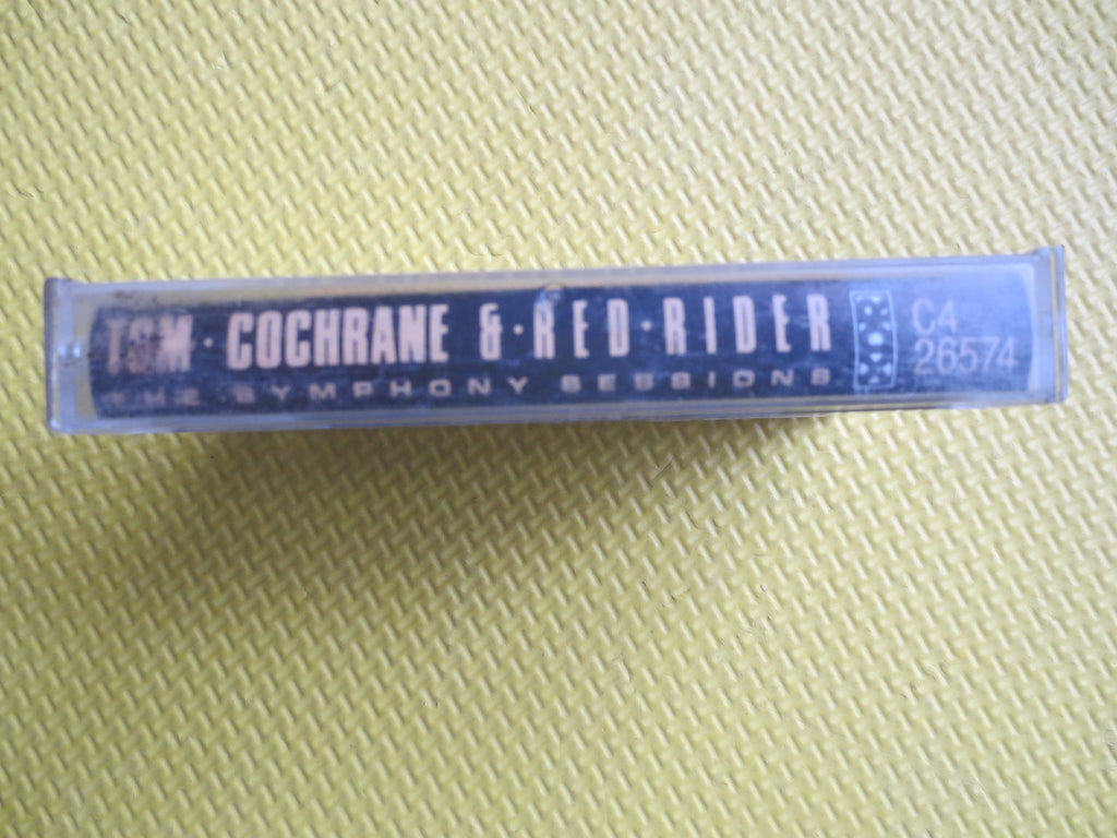TOM COCHRANE & Red Rider, The Symphony Sessions, 1989 Cassette Tape, Vintage Cassette