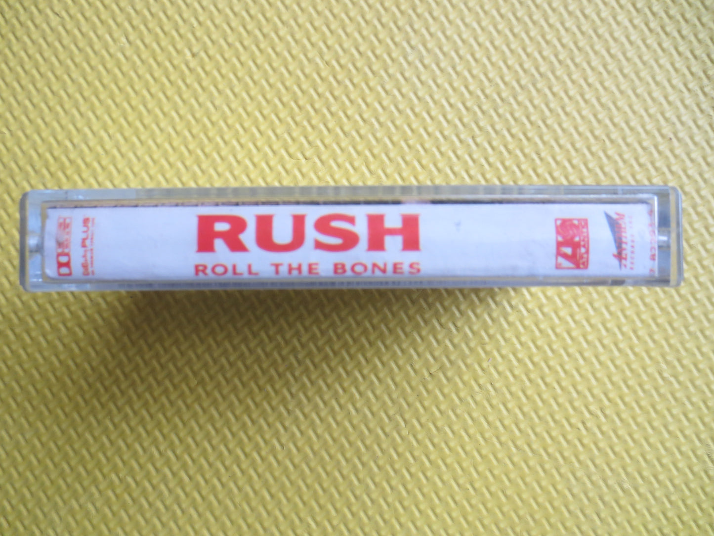RUSH, Roll the Bones, RUSH Tapes, RUSH Cassette, Tape, Rush Album, Music Cassette, Rock Music Tape, Classic Rock Tape, Tapes, 1991 Cassette