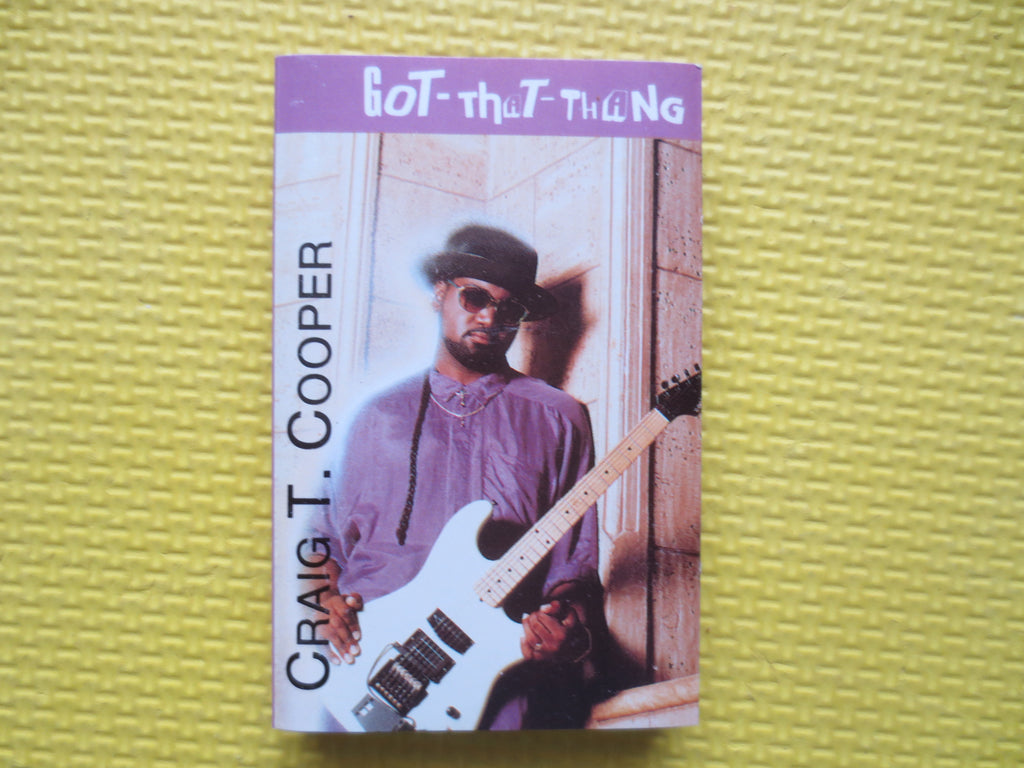 Craig T. Cooper – Got That Thing (1990) Cassette