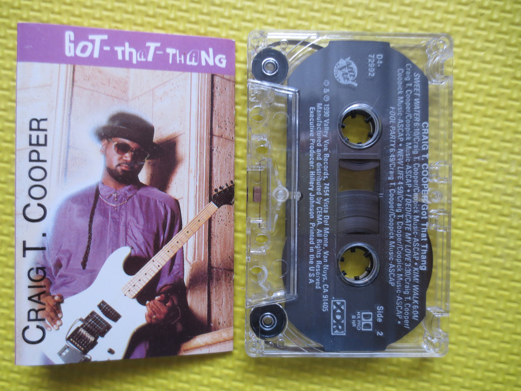 Craig T. Cooper – Got That Thing (1990) Cassette