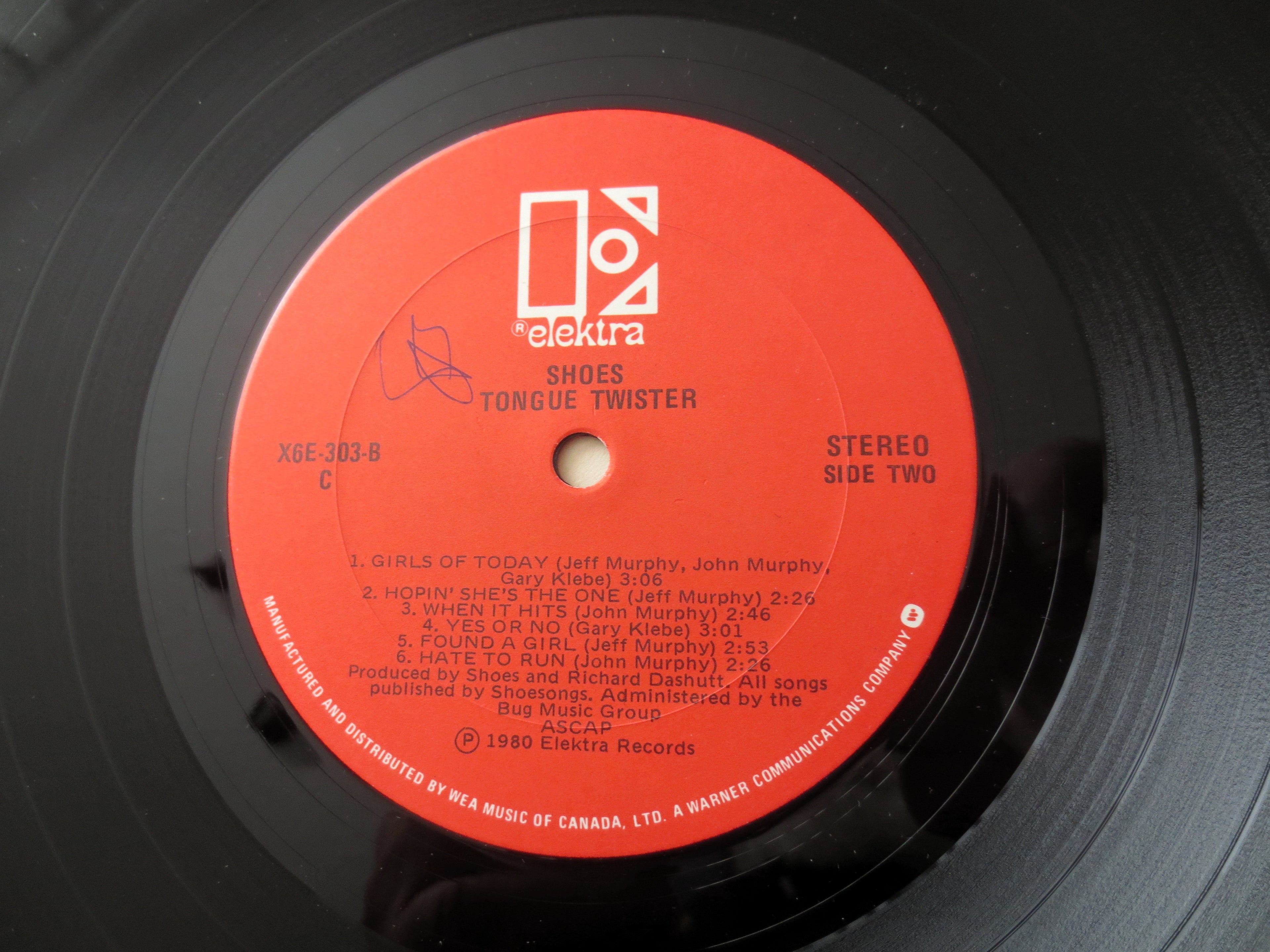 Shoes – Tongue Twister (1981) Vinyl LP
