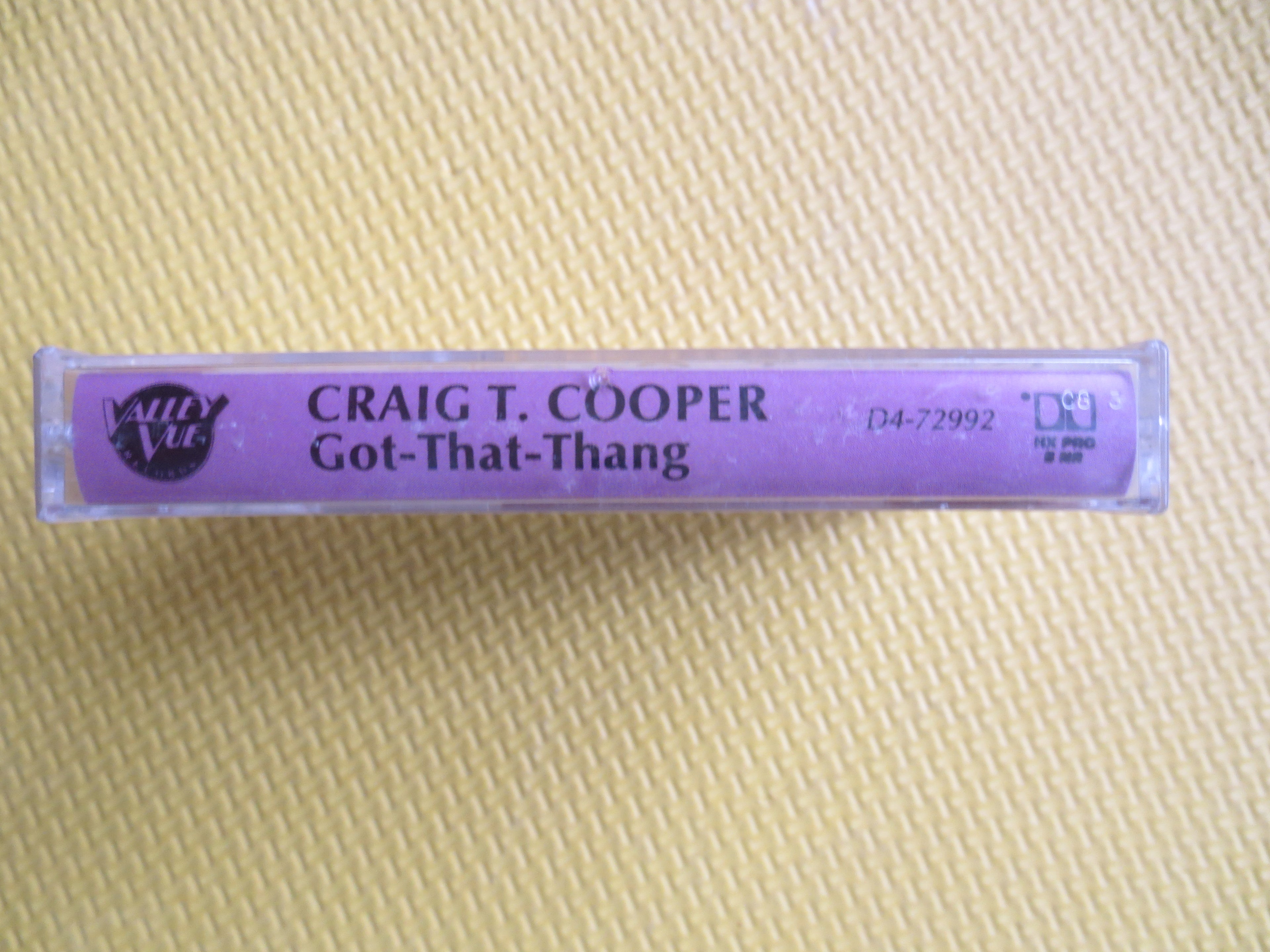 Craig T. Cooper – Got That Thing (1990) Cassette