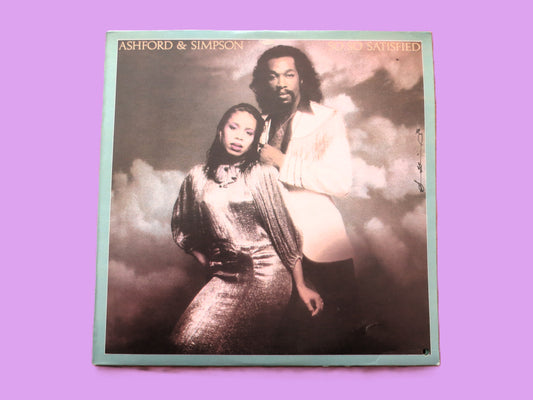 ASHFORD and SIMPSON, So So Satisfied, Vintage Album, 1977 Record, Vinyl Lp