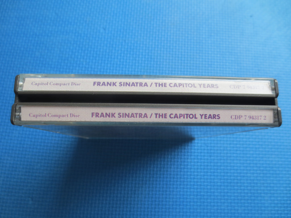 FRANK SINATRA Cd: The Capitol Years, 3 Discs, 1990 Compact Disc, Vintage Cd