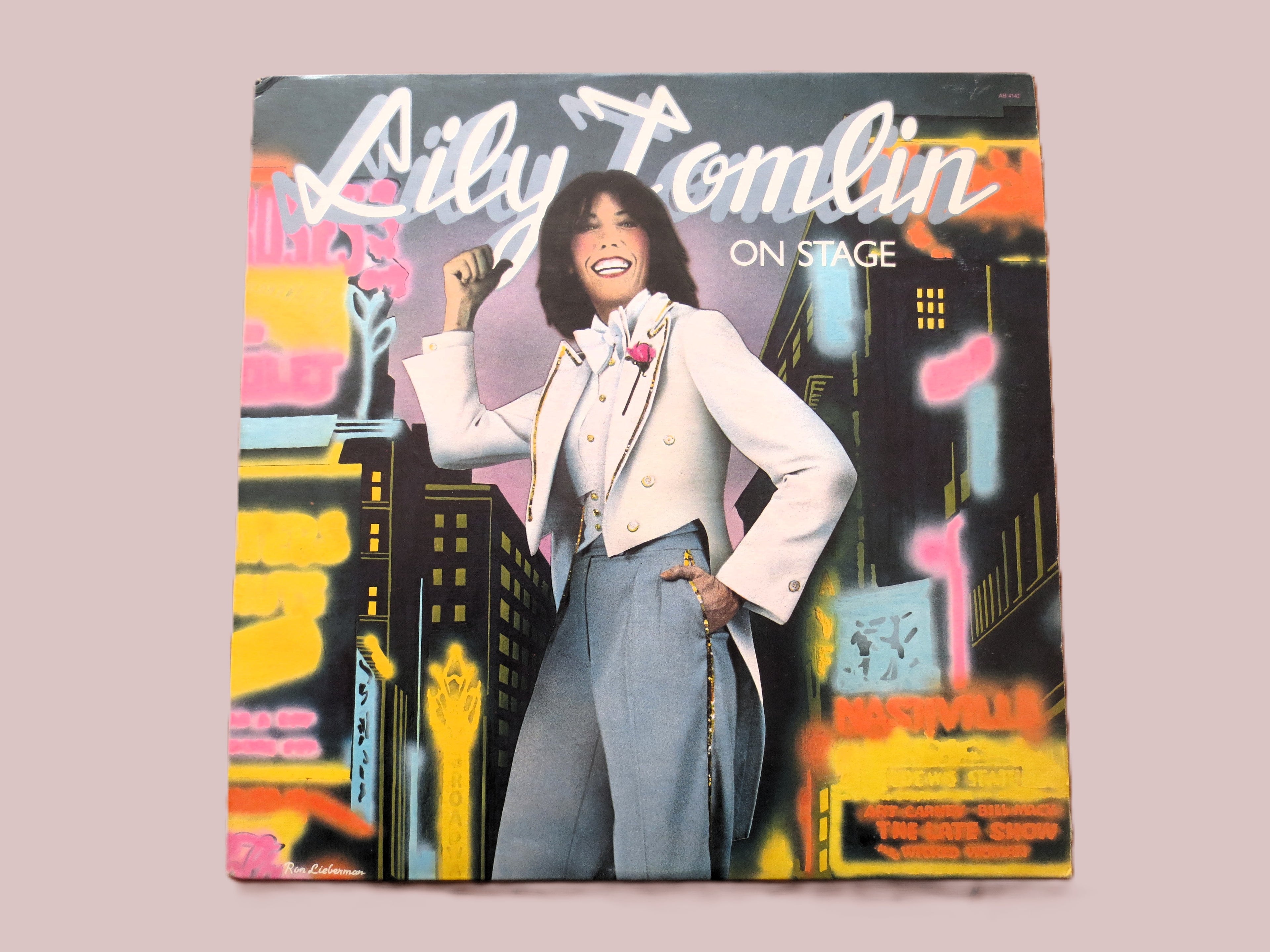 LILY TOMLIN, On STAGE, Vintage Album, 1977 Record, Vinyl Lp