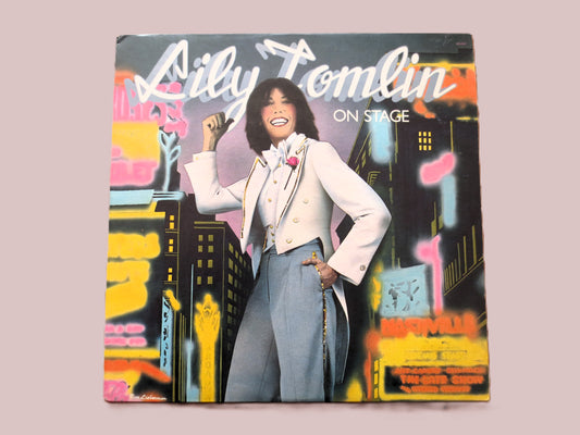 LILY TOMLIN, On STAGE, Vintage Album, 1977 Record, Vinyl Lp