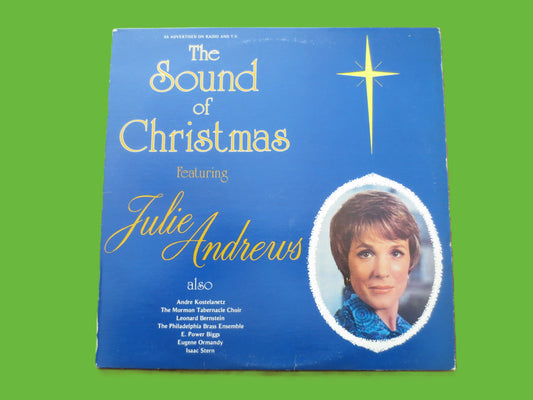 JULIE ANDREWS, The Sound Of Christmas, Vintage Album, 1967 Record, Vinyl Lp