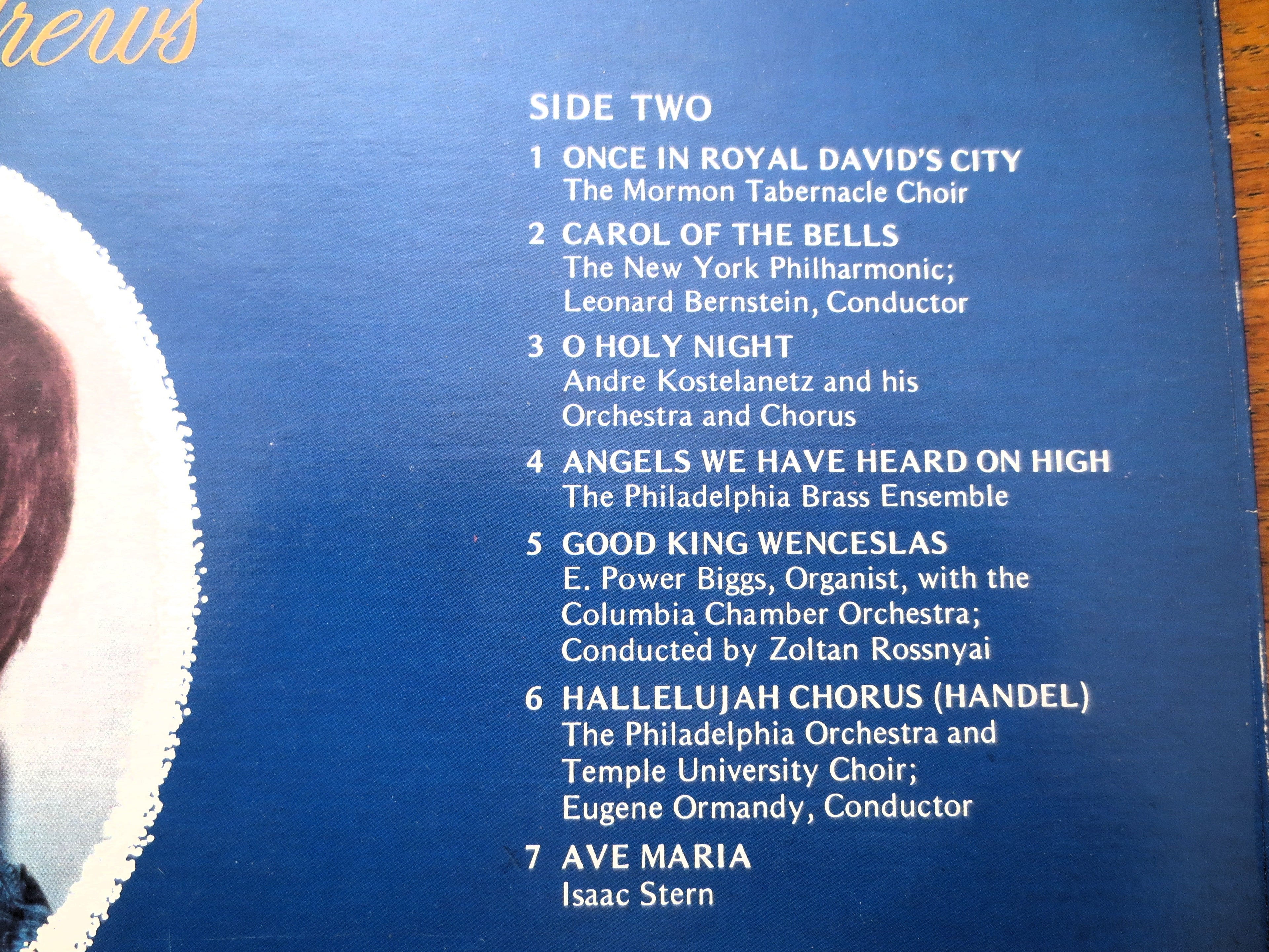 Julie Andrews – The Sound of Christmas (1967) Vinyl LP