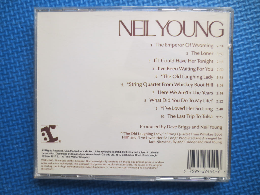 NEIL YOUNG, Reprise Album, Country Music Cd, Vintage Album, Compact Disc