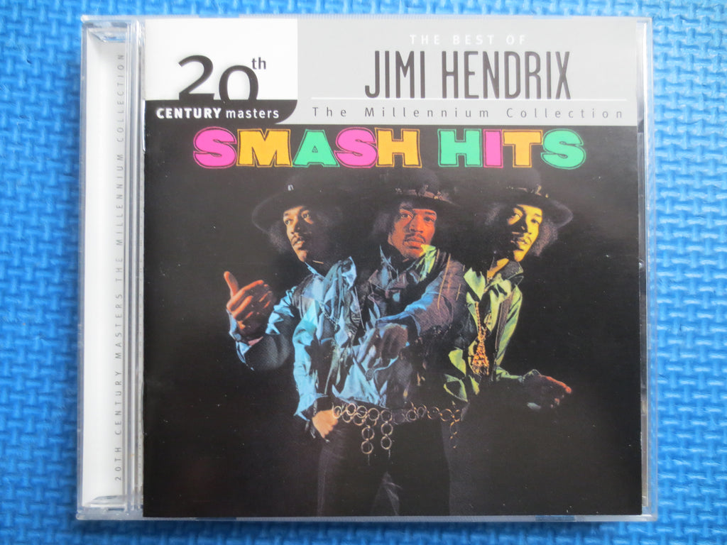 JIMI HENDRIX, Smash HITS, Millennium Collection, 2000 Compact Disc, Vintage Cd