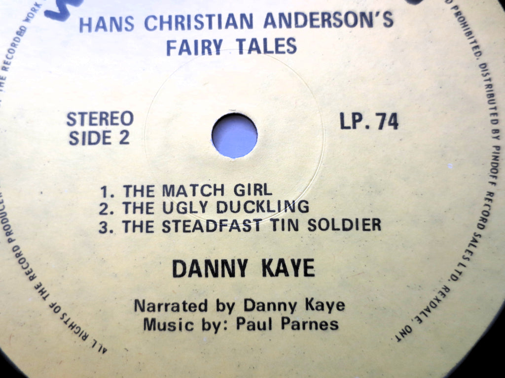 DANNY KAYE, Fairy Tales, Childrens Album, 1962 Record, Vinyl Lp