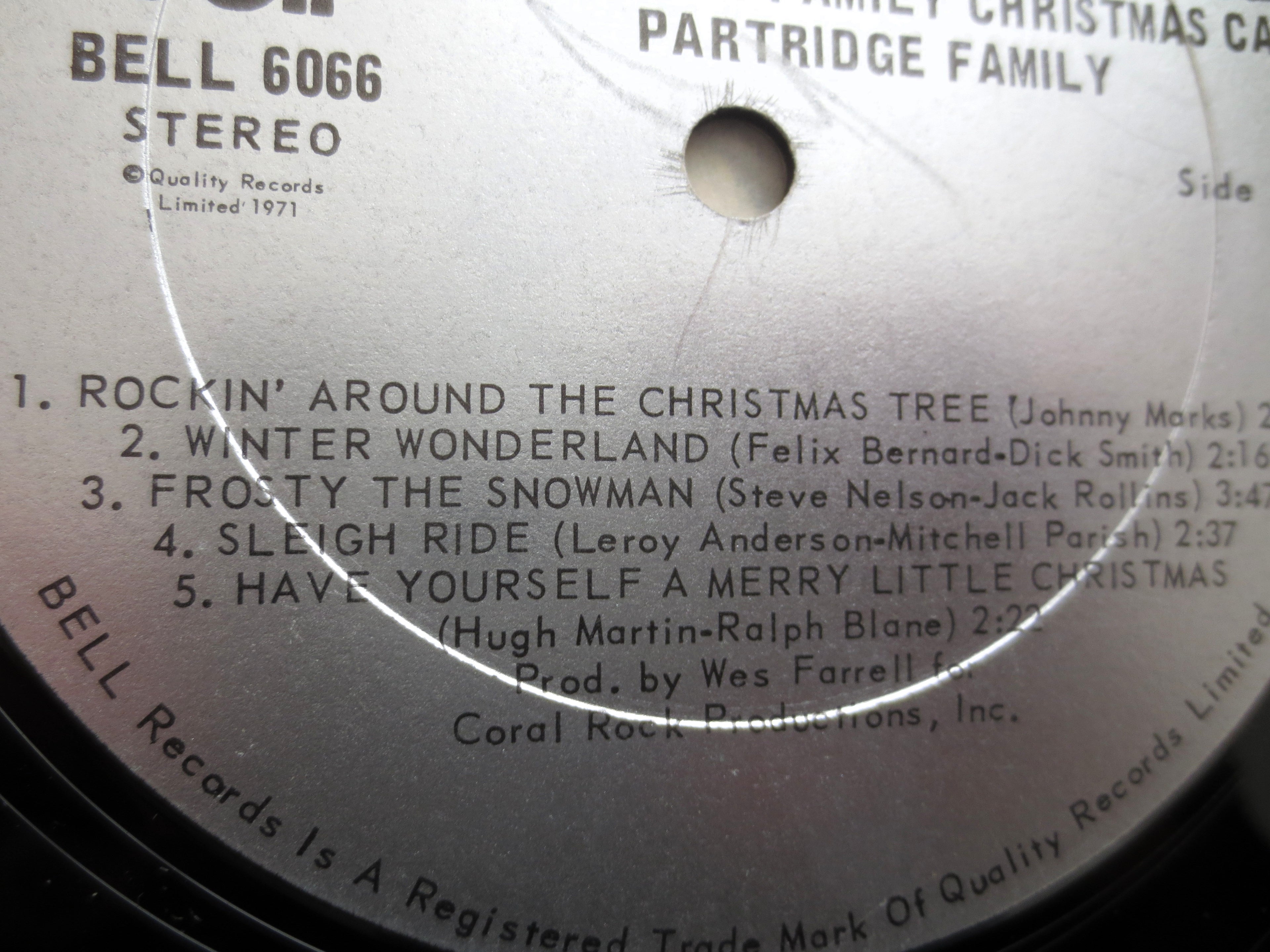 The Partridge Family – A Partridge Family Christmas Card (1971) Vinyl LP