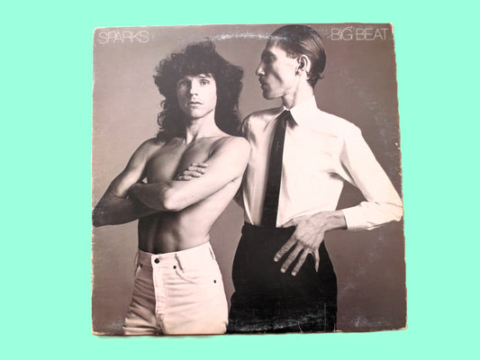 SPARKS, BIG BEAT, Vintage Album, 1976 Records, Vinyl Lp