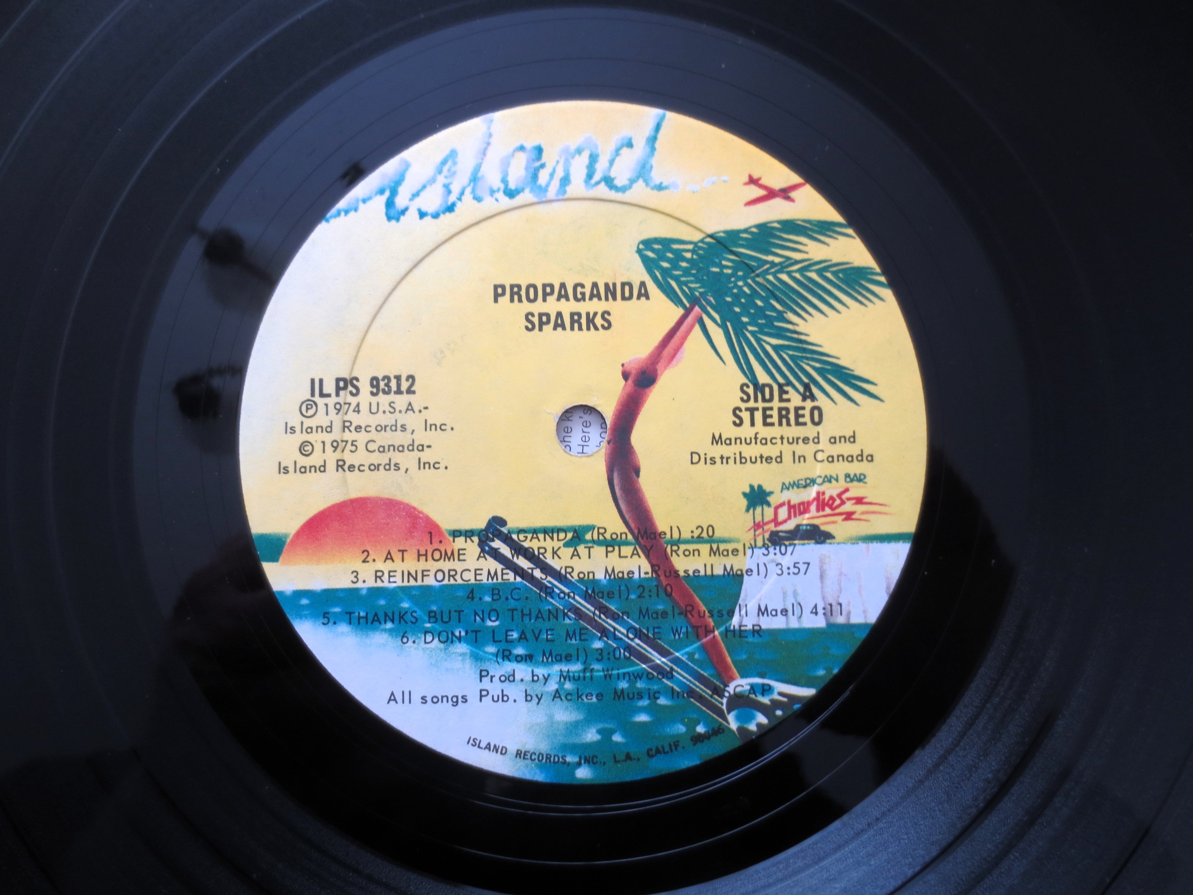 Sparks – Propaganda (1974) Vinyl LP, 004