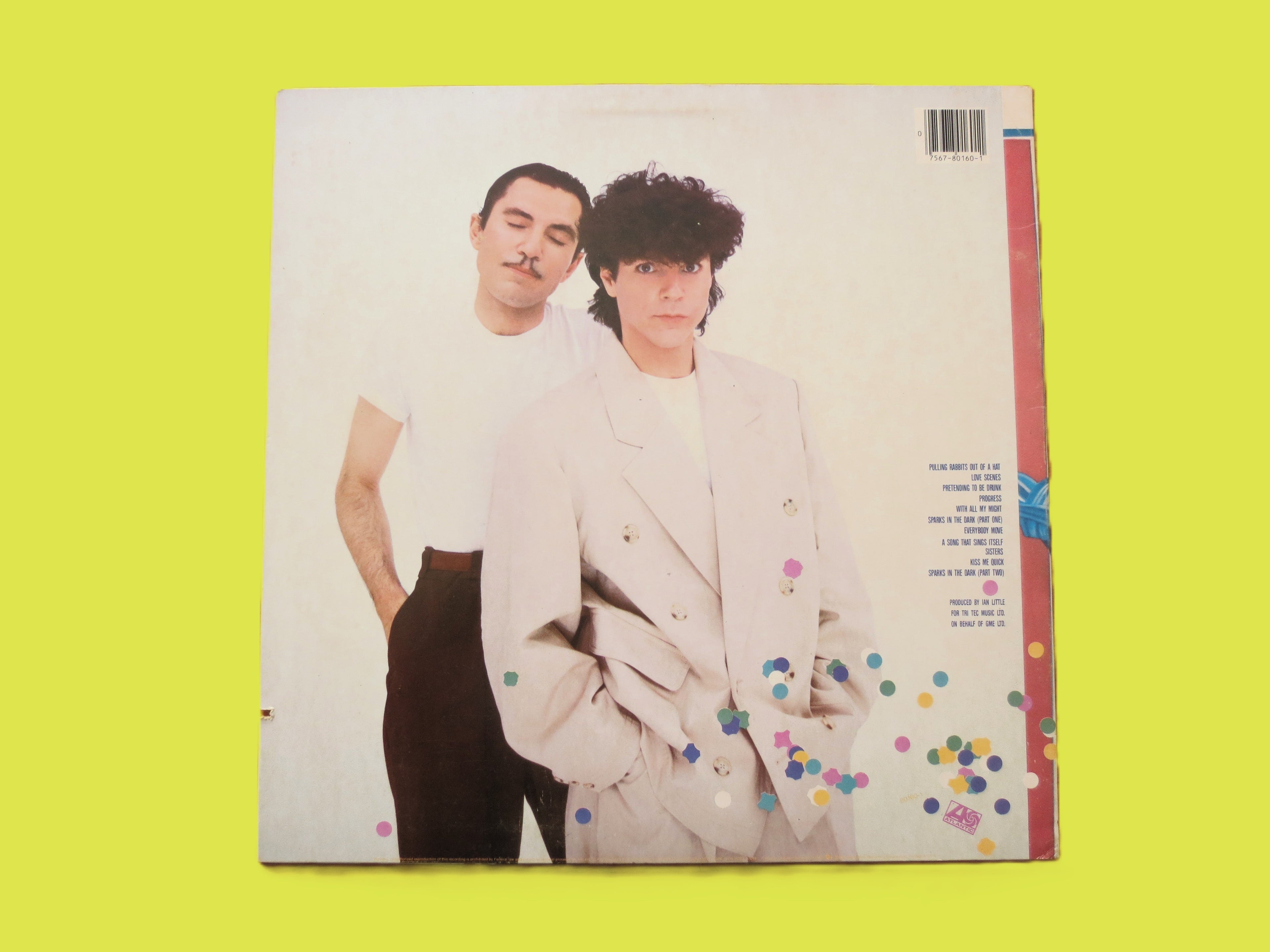 Sparks – Pulling Rabbits Out of a Hat (1984) Vinyl LP