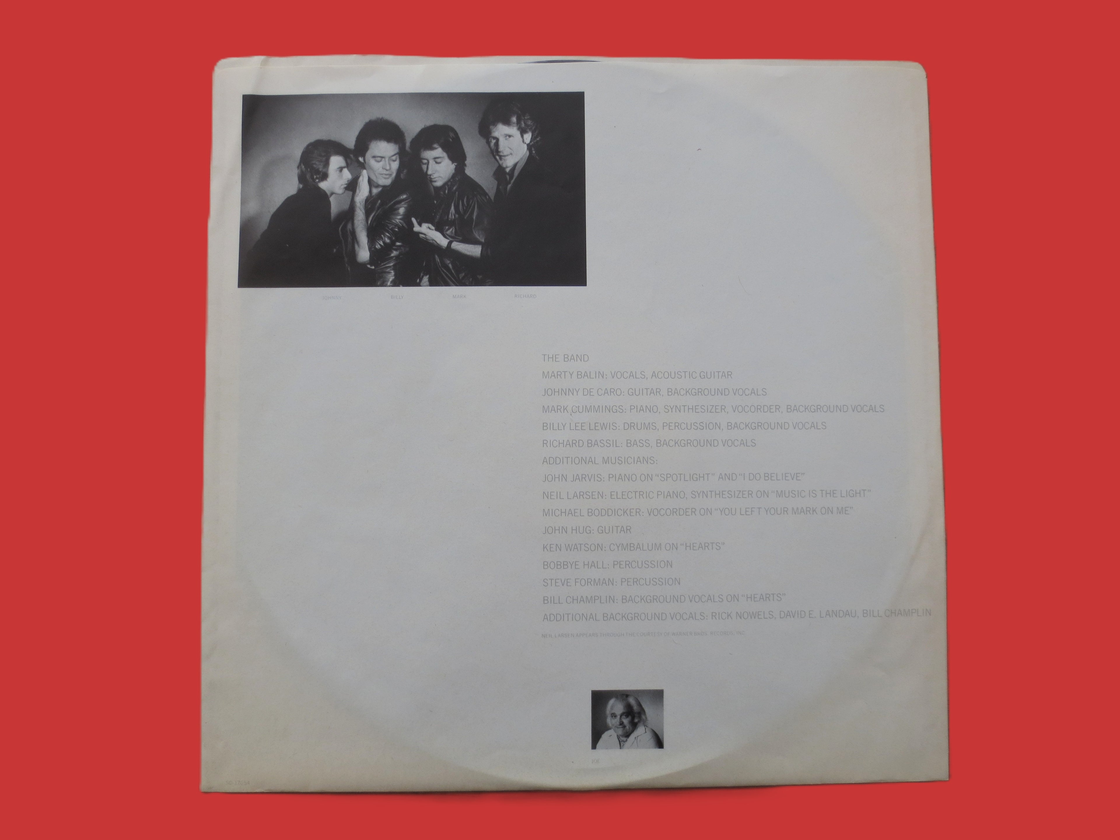MARTY BALIN, Greatest Hits, Vintage Album, 1981 Record, Vinyl Lp