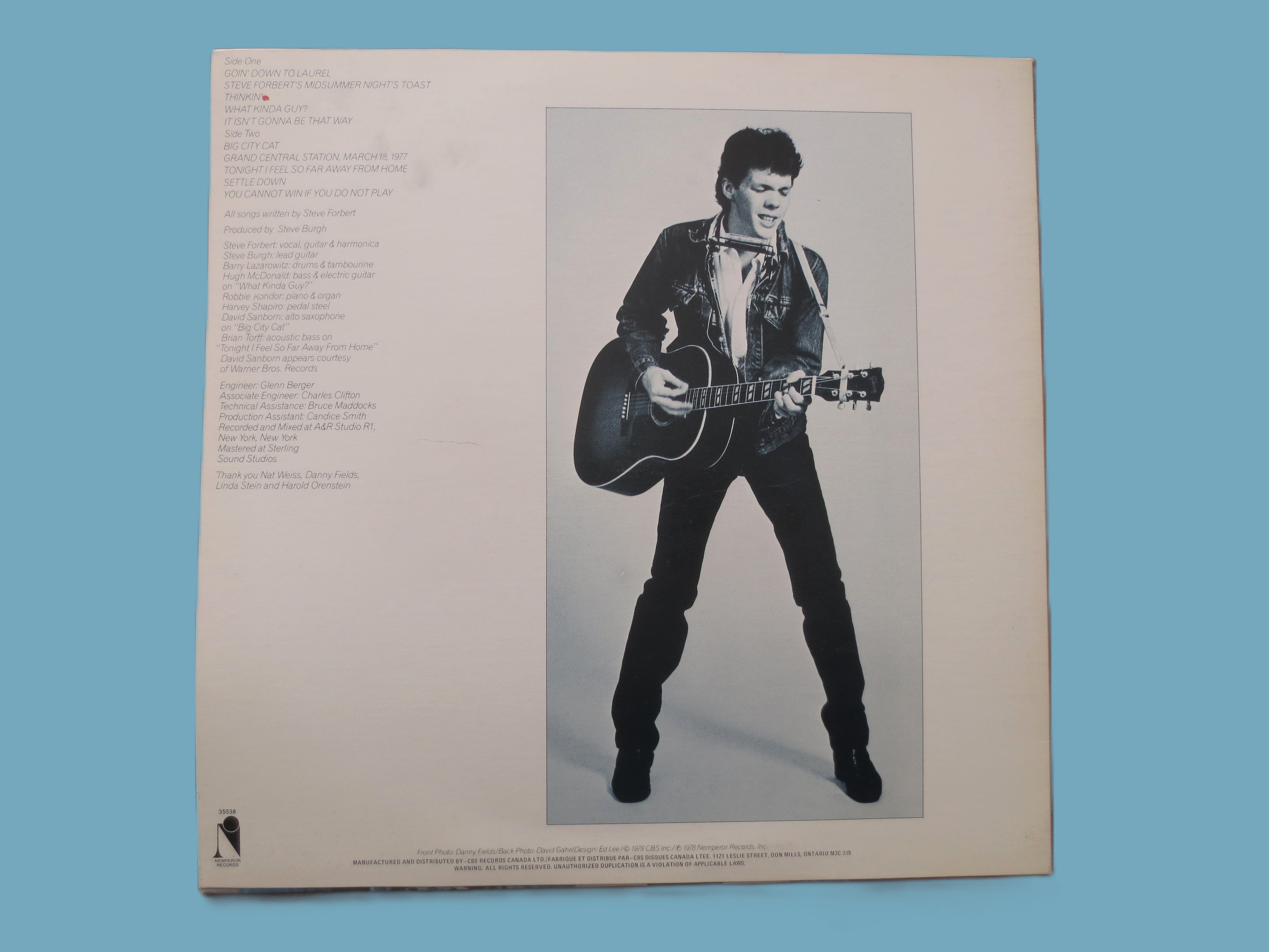STEVE FORBERT, Alive on Arrival, Vintage Album, 1978 Record, Vinyl Lp