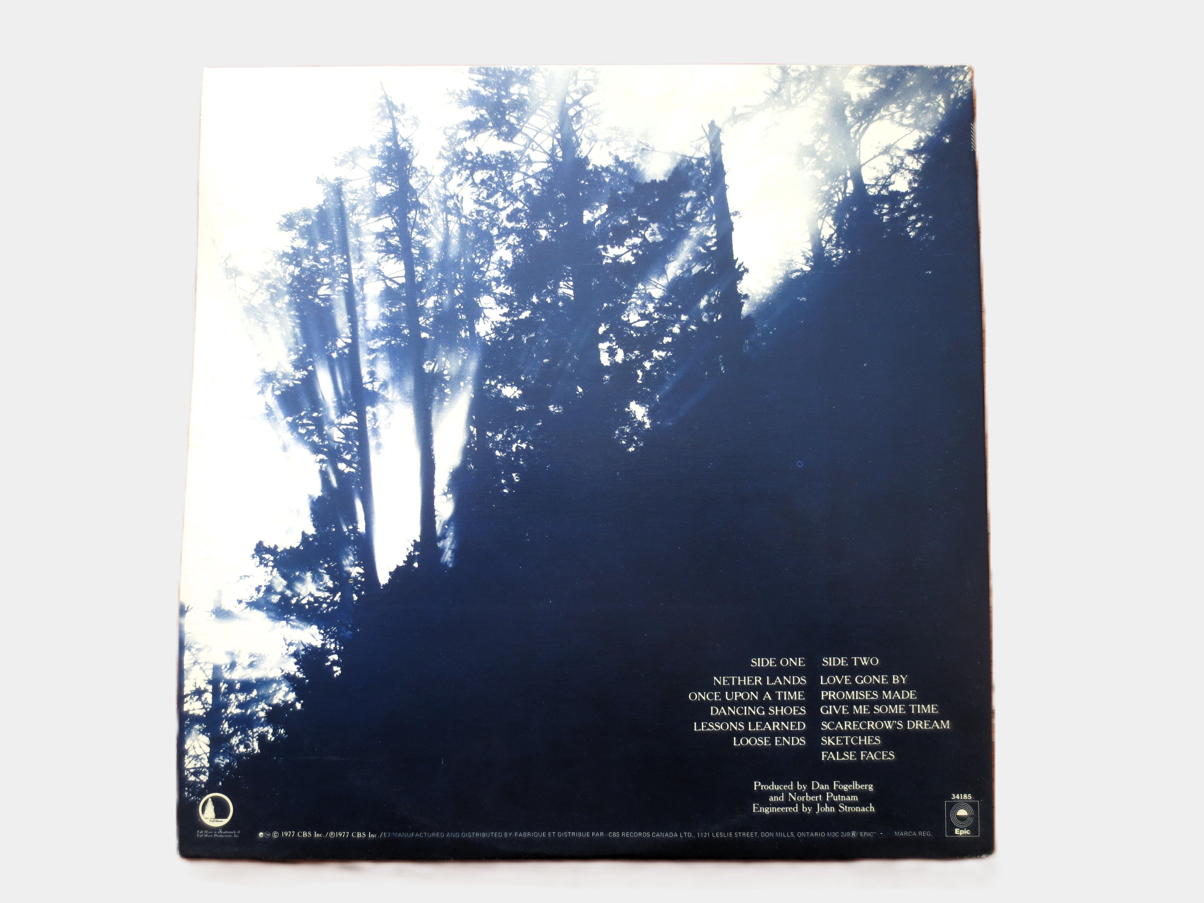 DAN FOGELBERG, Nether Lands, Vintage Album, 1977 Record, Vinyl Lp