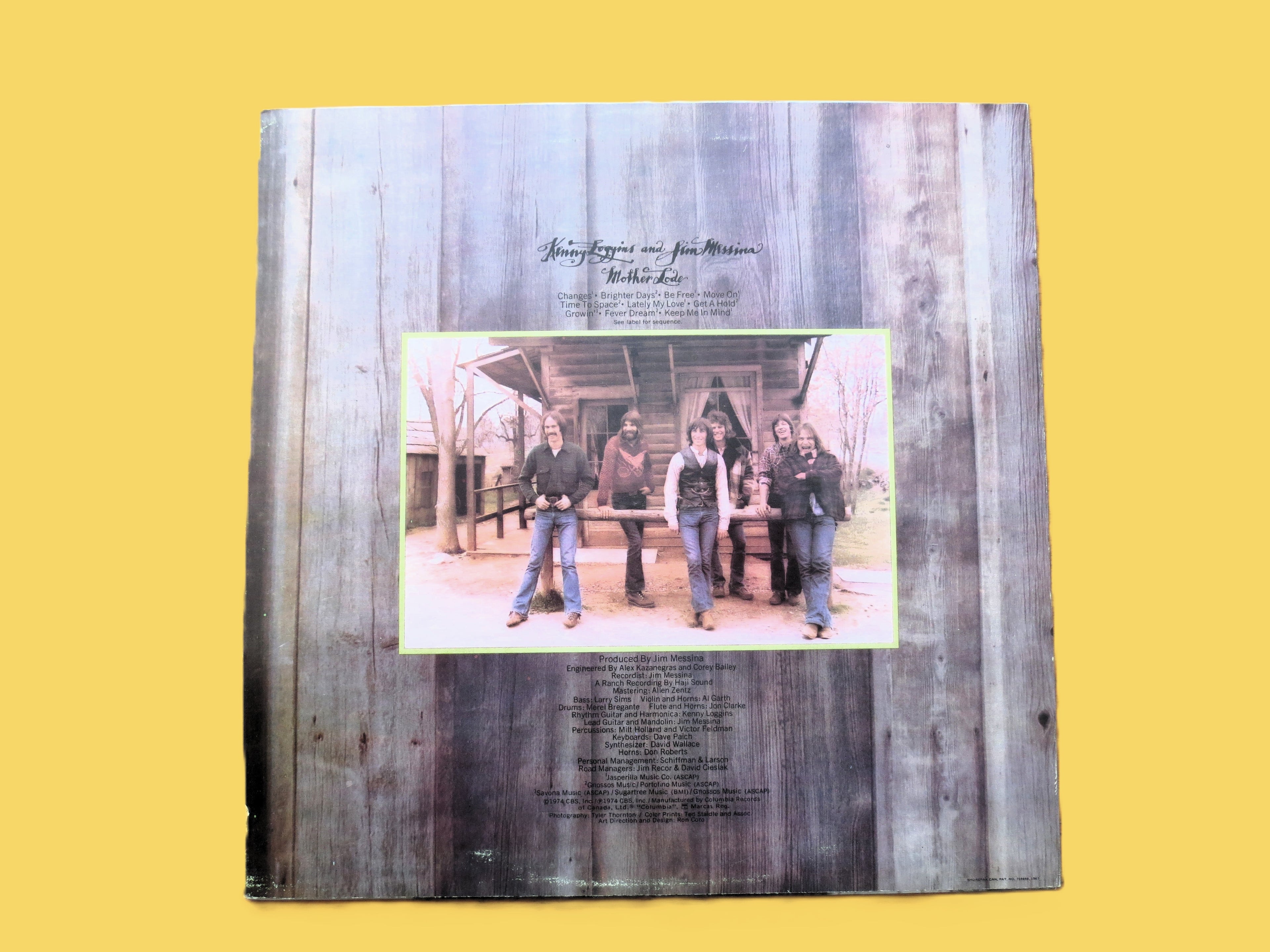 LOGGINS and MESSINA, Mother Lode, Vintage Album, 1974 Record, Vinyl Lp