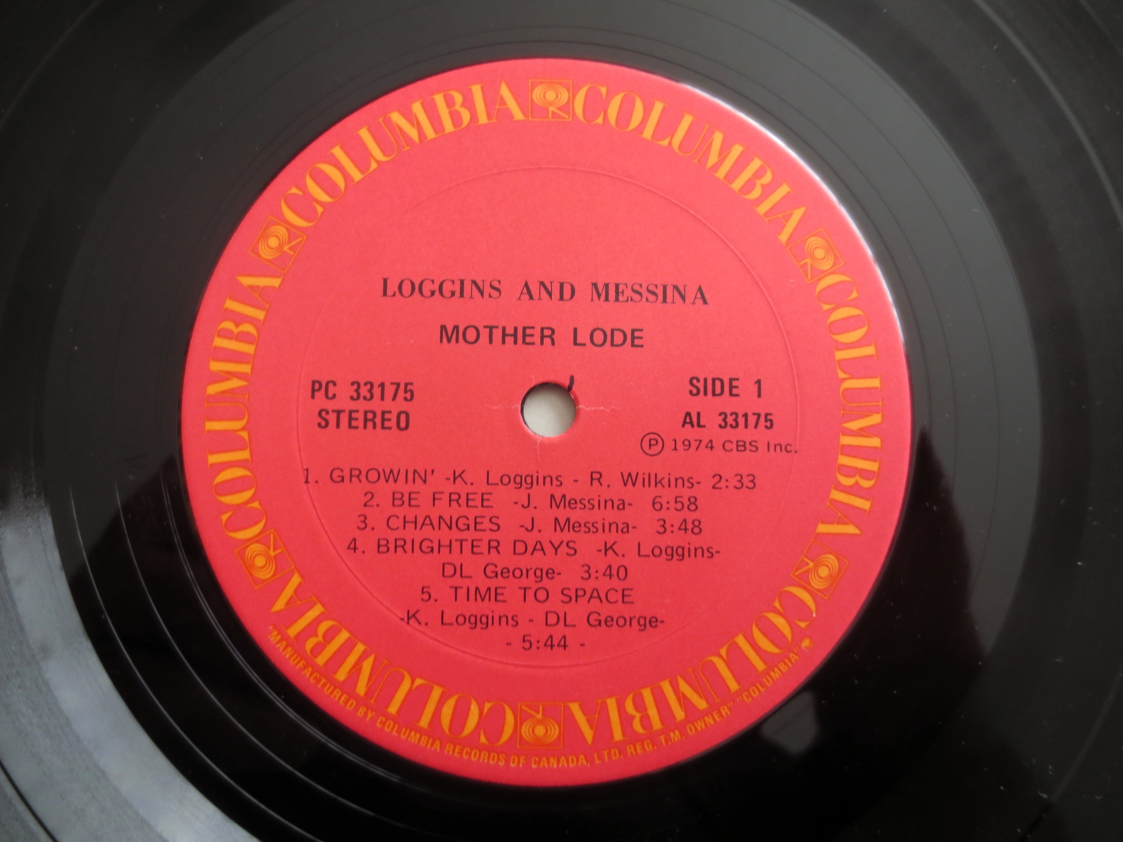 LOGGINS and MESSINA, Mother Lode, Vintage Album, 1974 Record, Vinyl Lp