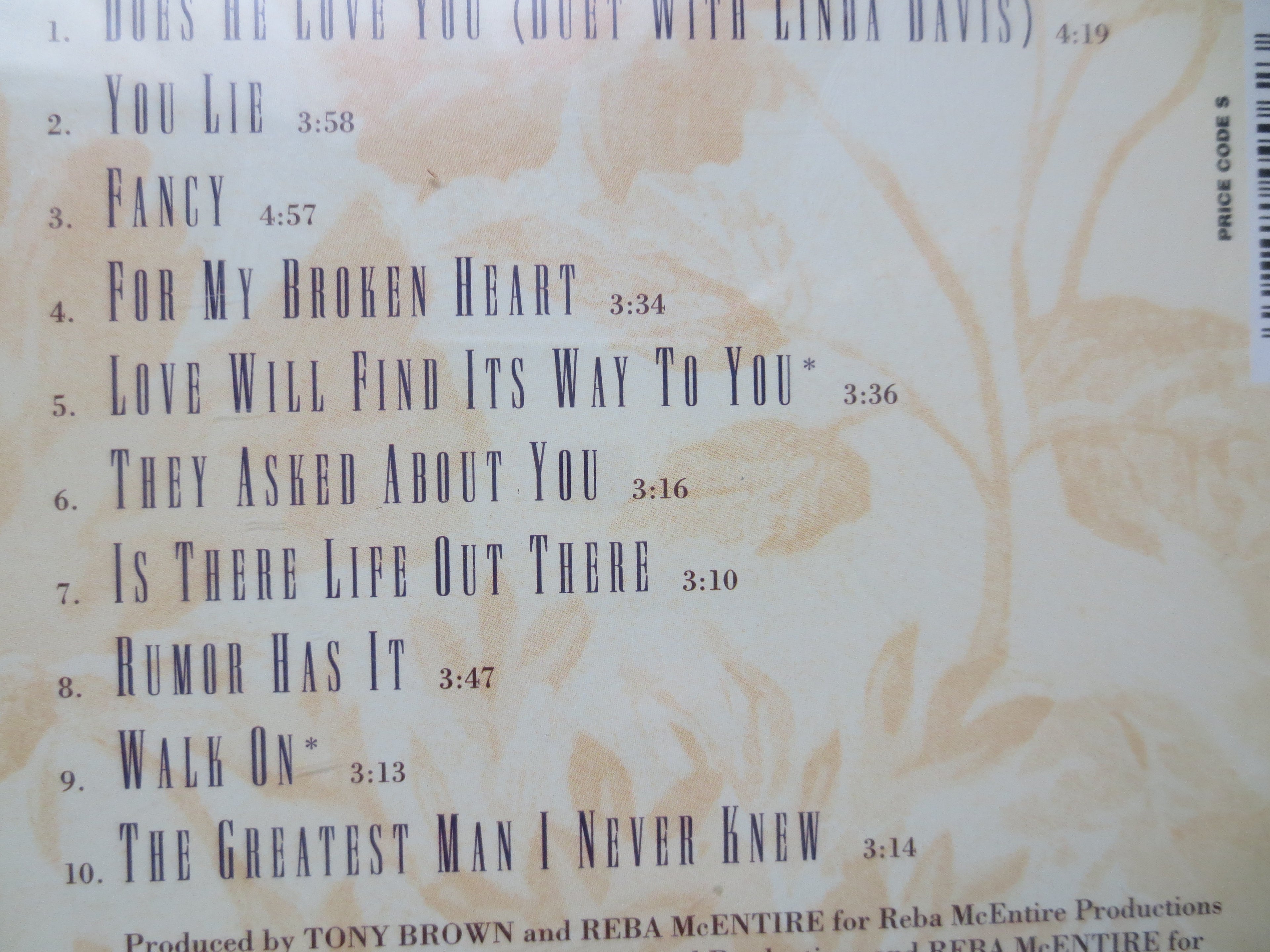 Reba McEntire – Greatest Hits Vol. 2 (1993) CD