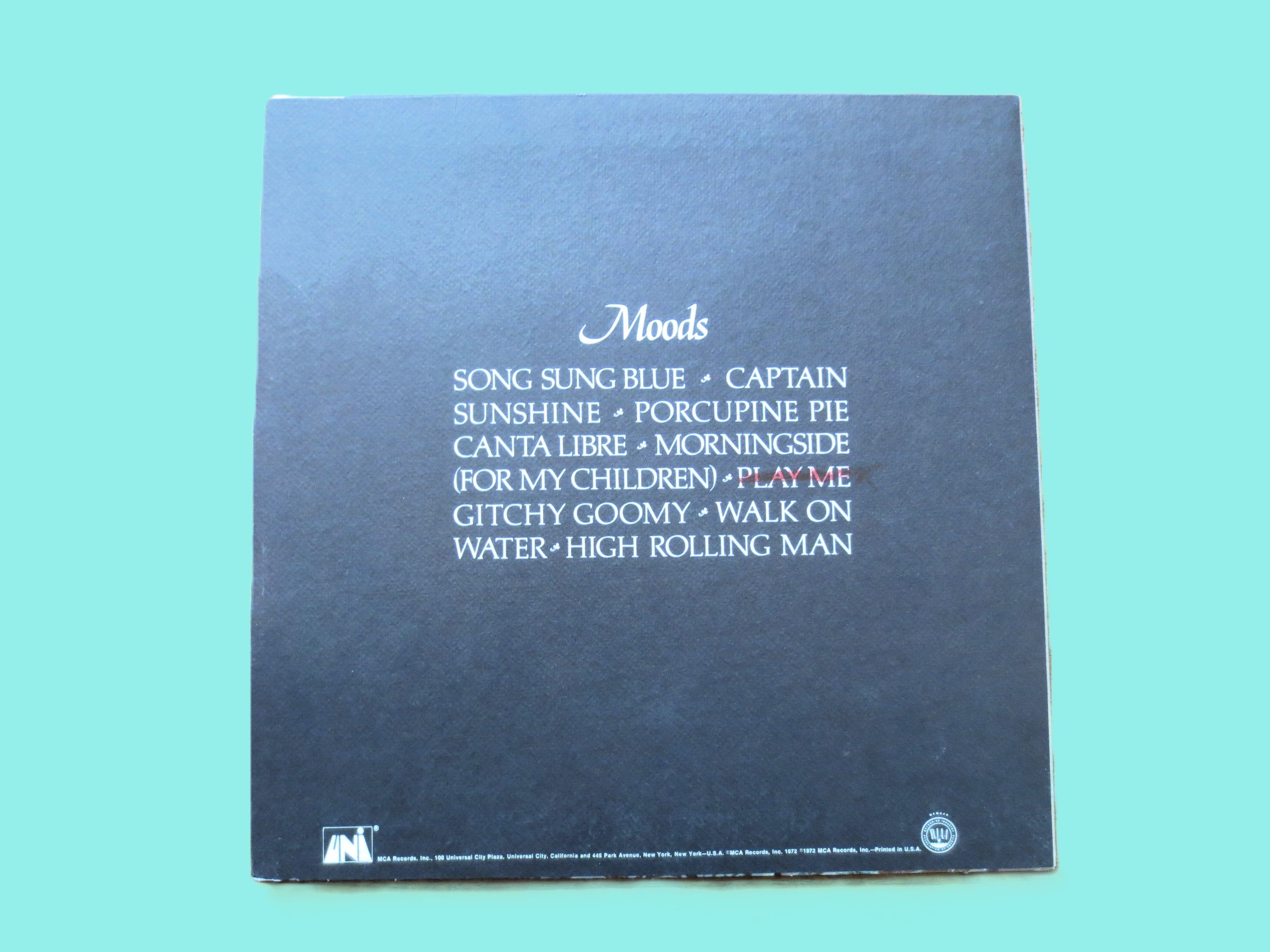 Neil Diamond – Moods (1972) Vinyl LP