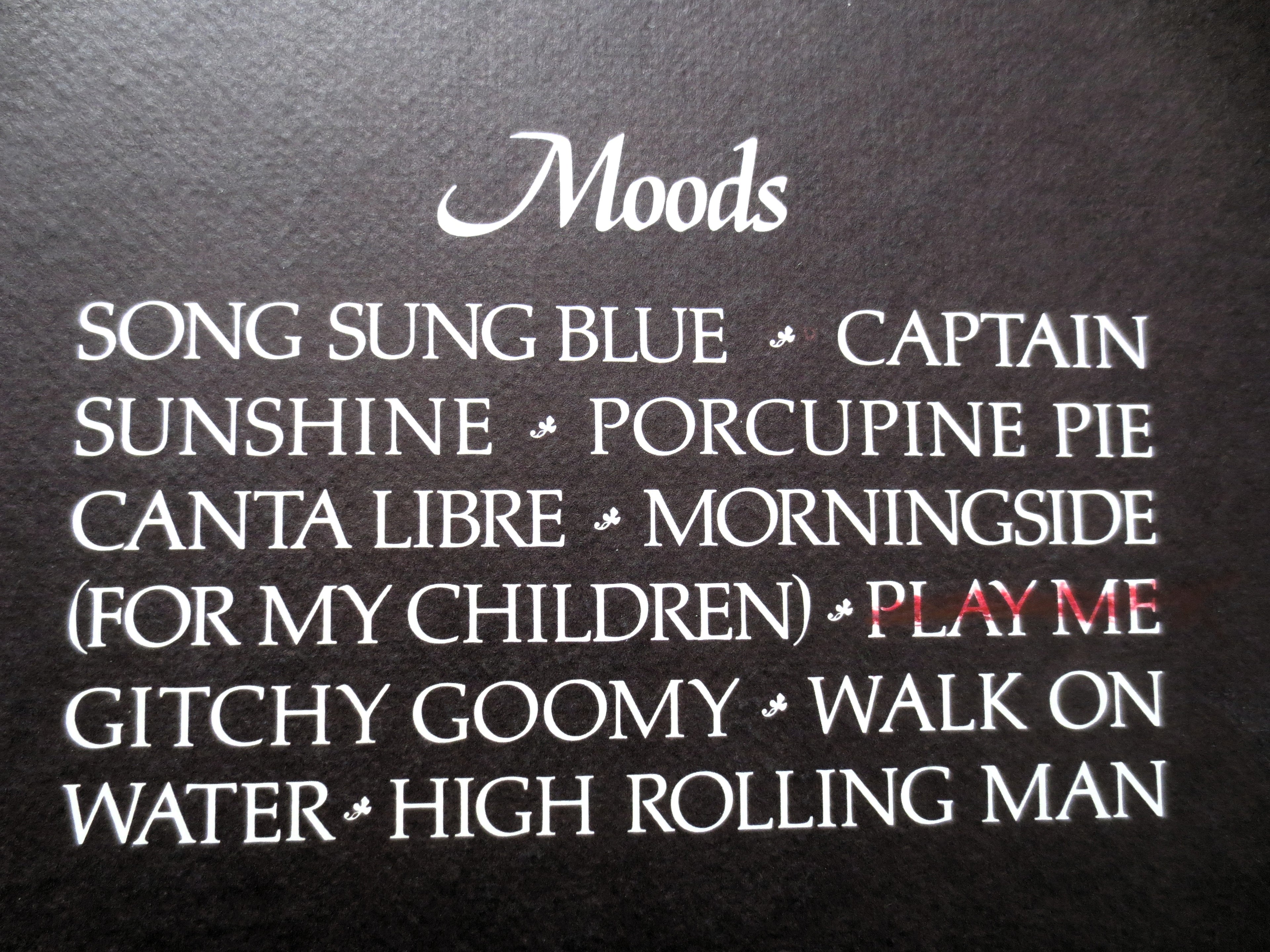 Neil Diamond – Moods (1972) Vinyl LP