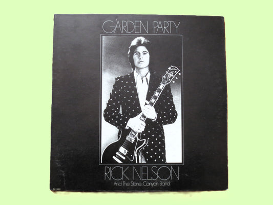 RICKY NELSON, Garden Party, Vintage Album, 1972 Record, Vinyl Lp