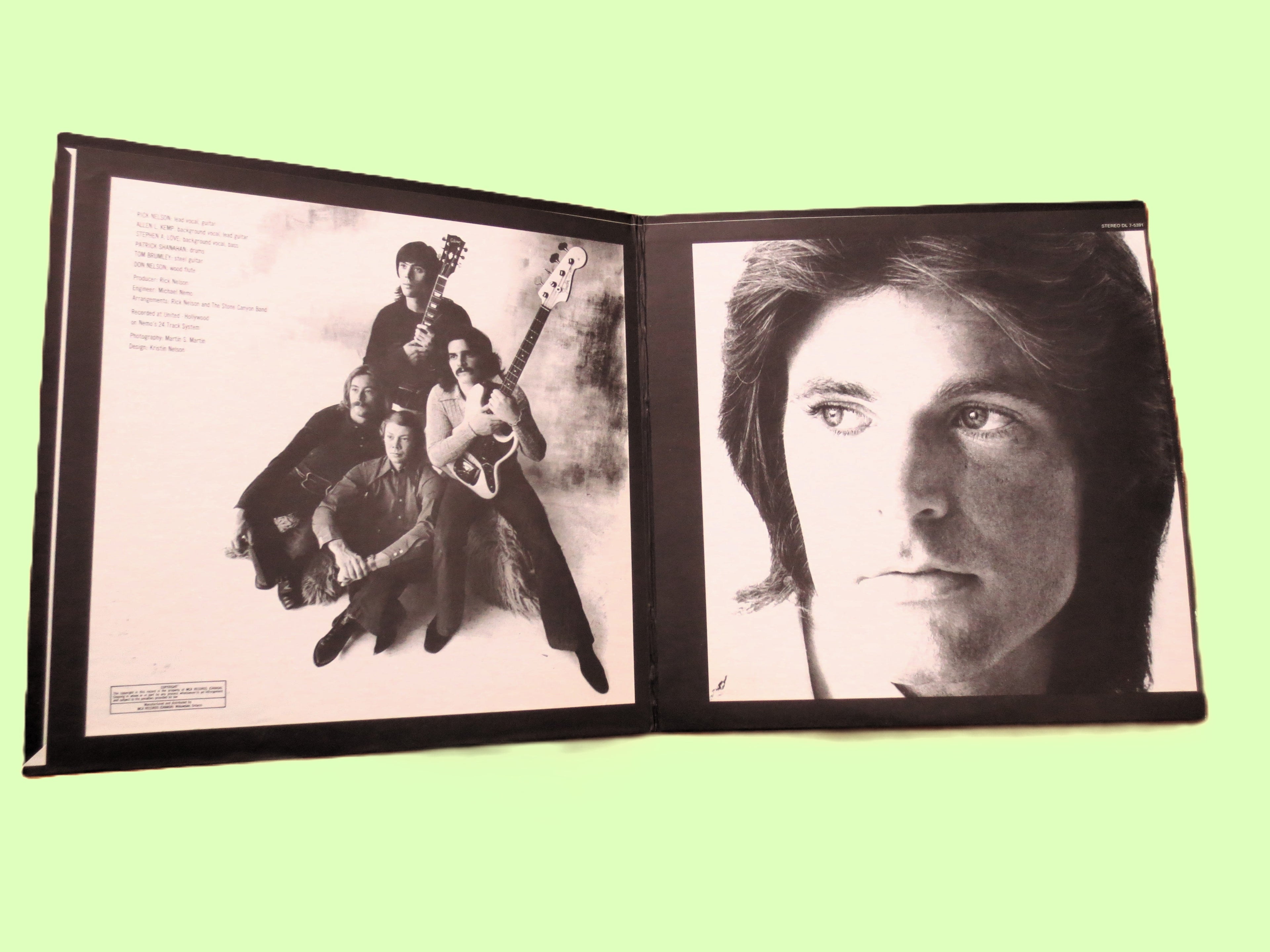 RICKY NELSON, Garden Party, Vintage Album, 1972 Record, Vinyl Lp