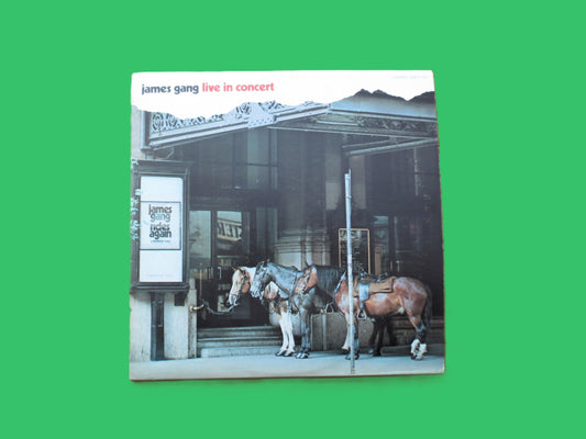 The JAMES GANG, Live In Concert, Vintage Album, 1971 Record, Vinyl Lp