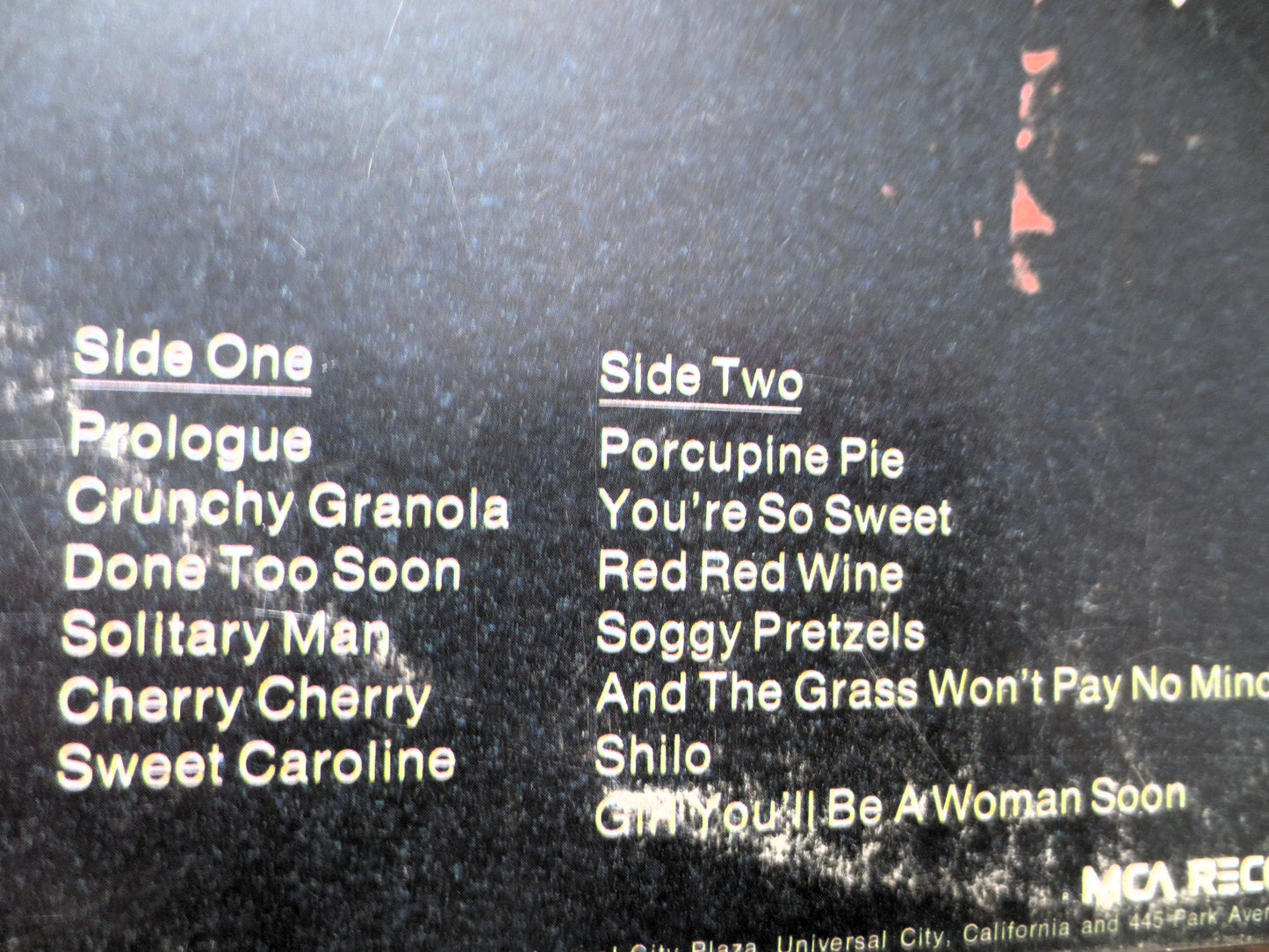 NEIL DIAMOND, Hot August Night, Double Album, 1972 Record, Vinyl Lp