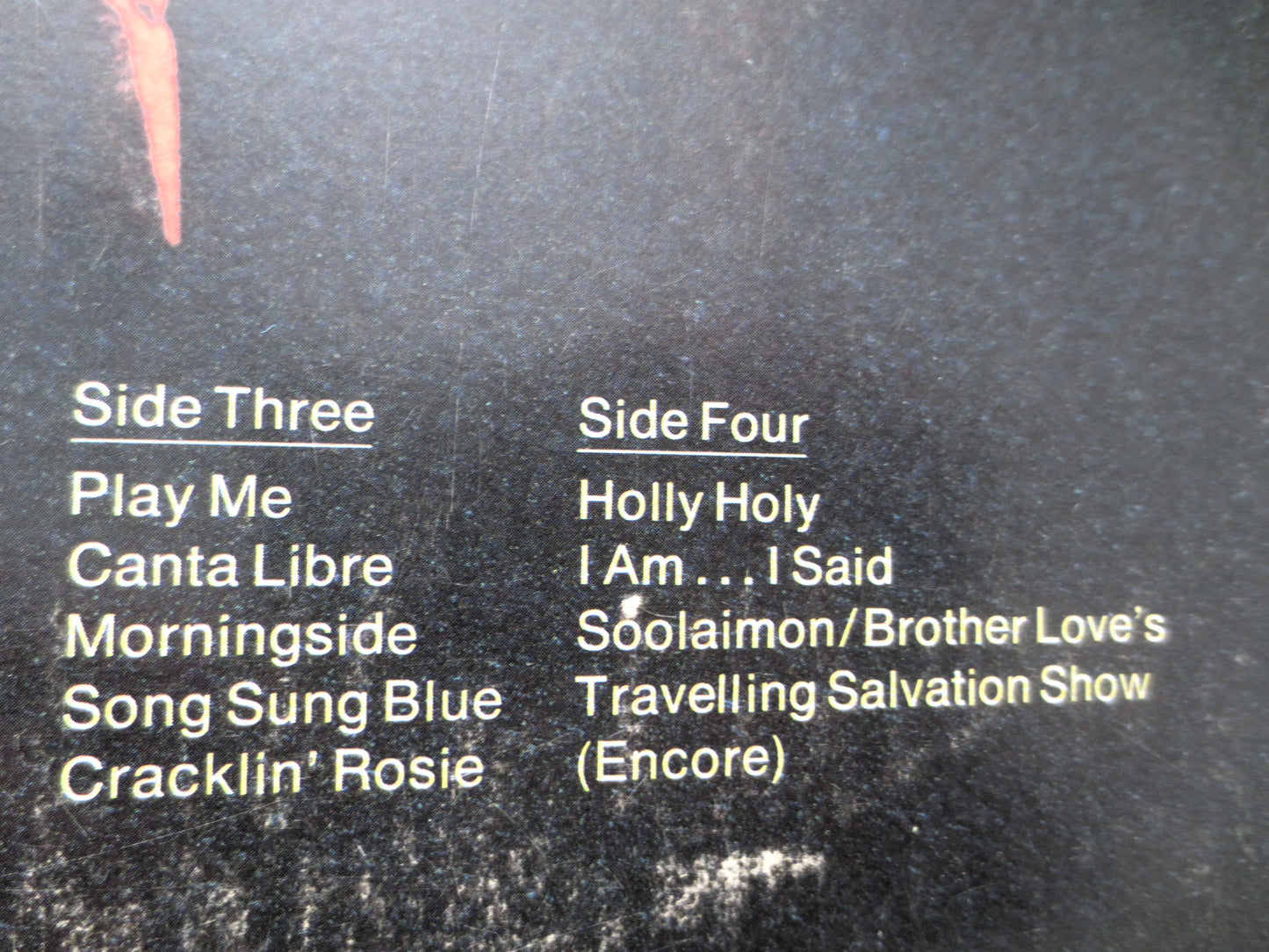 NEIL DIAMOND, Hot August Night, Double Album, 1972 Record, Vinyl Lp