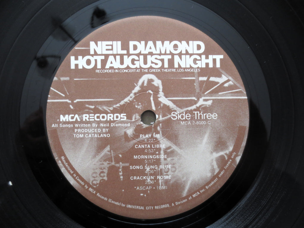 Neil Diamond – Hot August Night (1972) Vinyl 2xLP