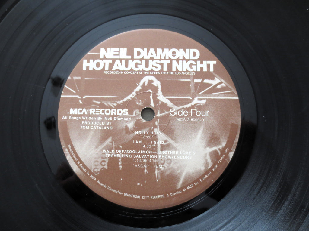Neil Diamond – Hot August Night (1972) Vinyl 2xLP