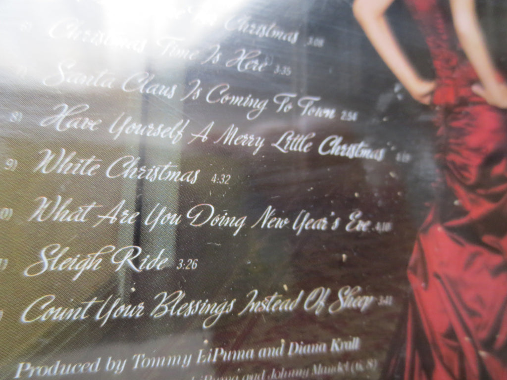 DIANA KRALL, Christmas Songs, Jazz Piano Music, 2005 Compact Disc, Vintage Cd