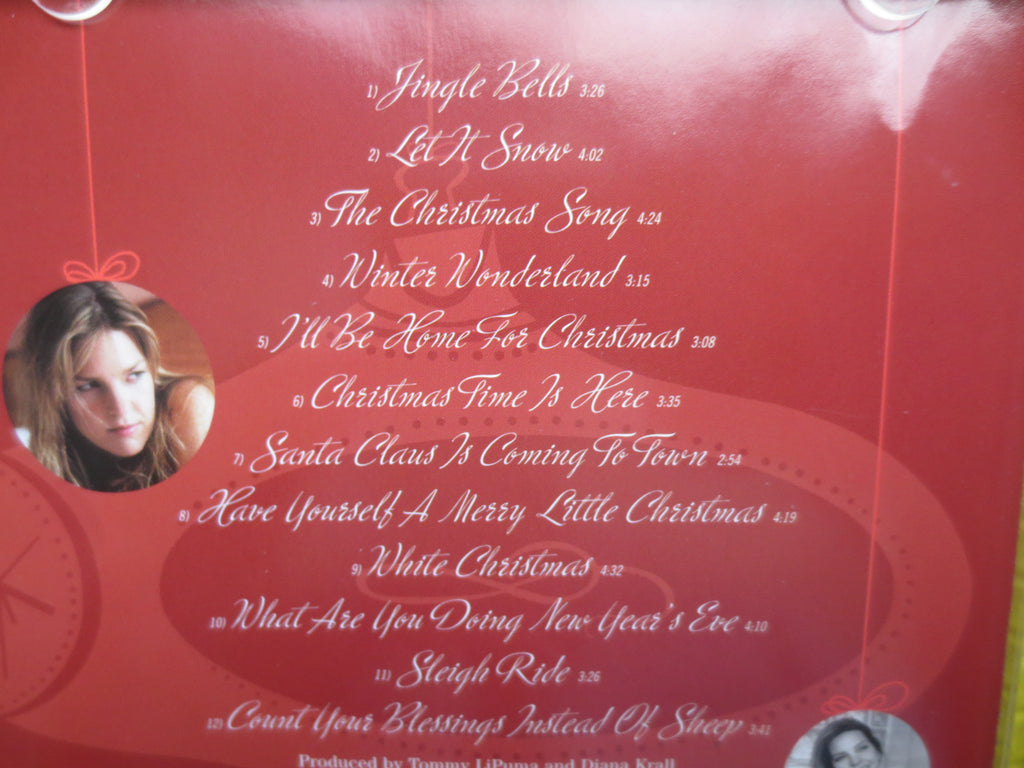 DIANA KRALL, Christmas Songs, Jazz Piano Music, 2005 Compact Disc, Vintage Cd