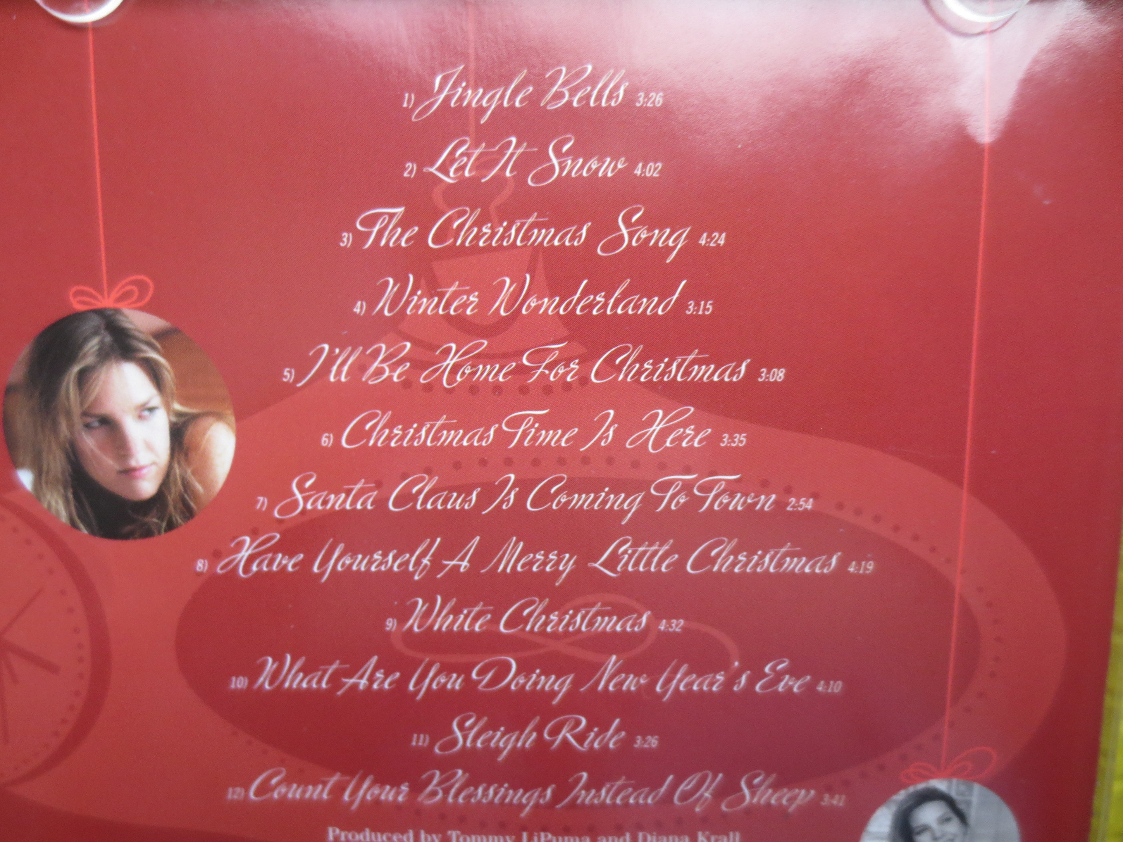 DIANA KRALL, Christmas Songs, Jazz Piano Music, 2005 Compact Disc, Vintage Cd