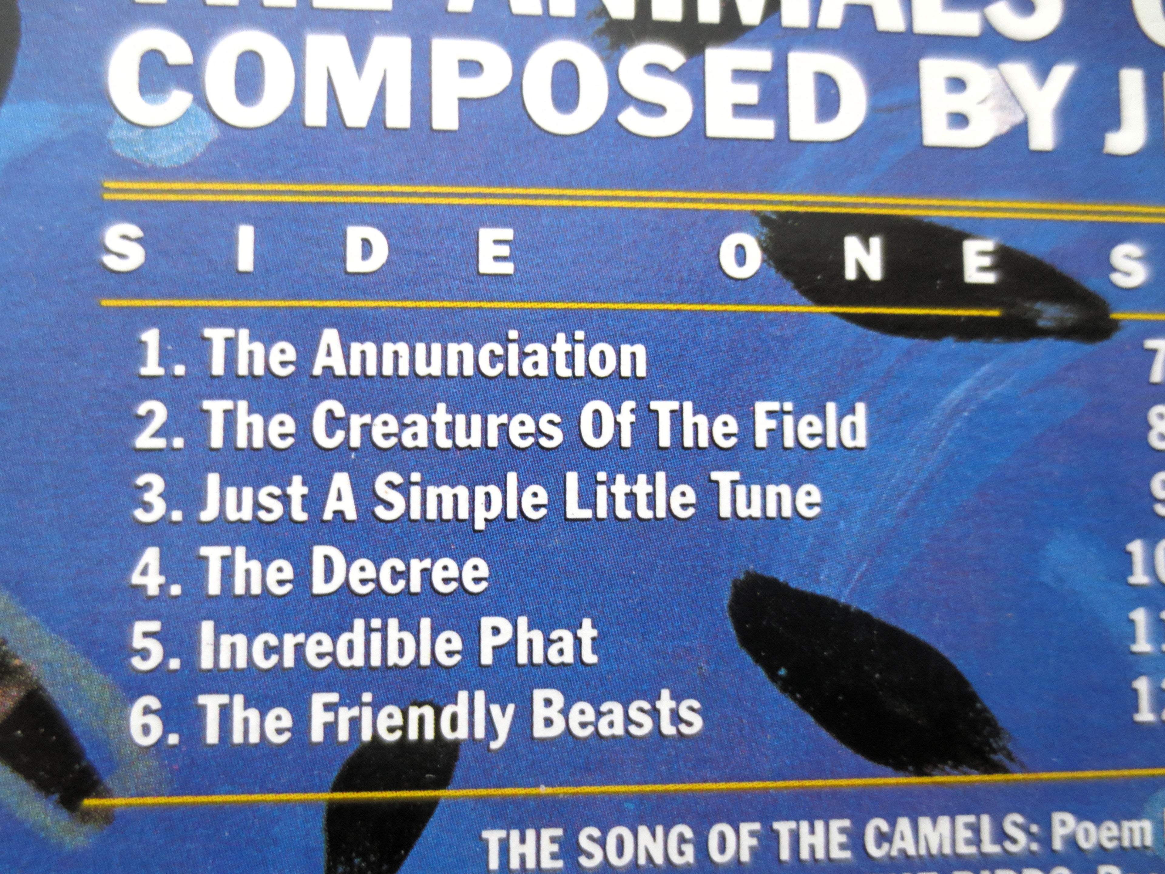 Art GARFUNKEL, Amy GRANT, The Animals' Christmas, Jimmy Webb, 1978 Record, Vintage Album