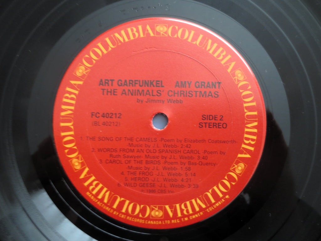 Art Garfunkel & Amy Grant – The Animals' Christmas (1986) Vinyl LP