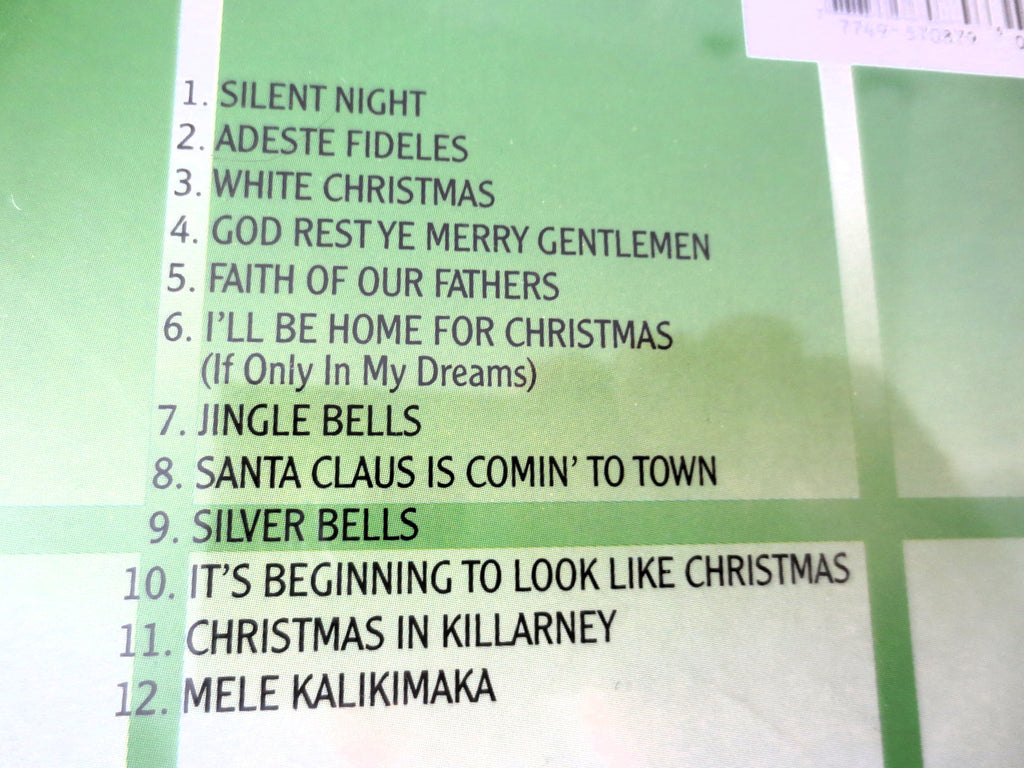 BING CROSBY, Merry Christmas, 1985 Compact Disc, Vintage Cd
