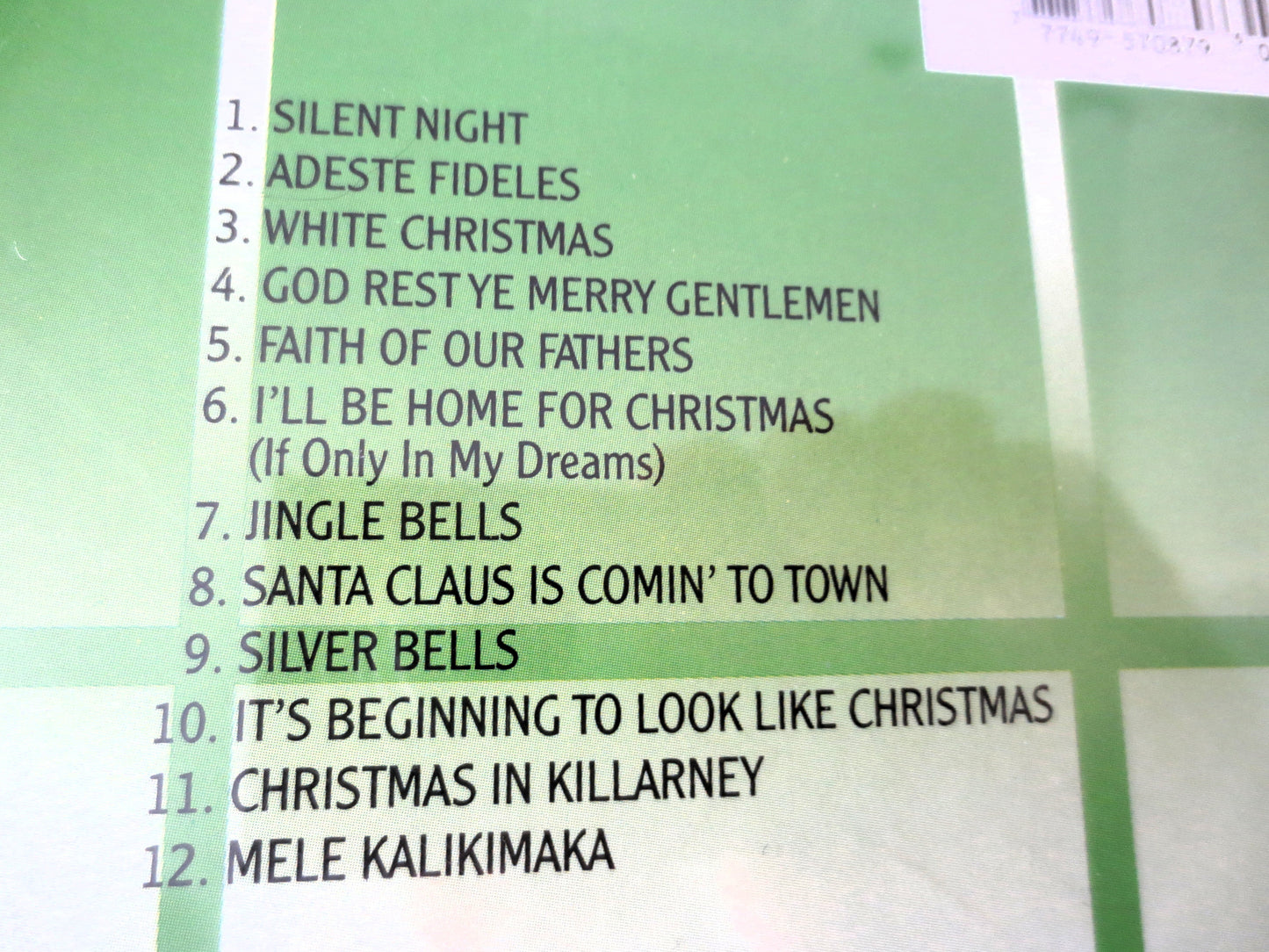 BING CROSBY, Merry Christmas, 1985 Compact Disc, Vintage Cd