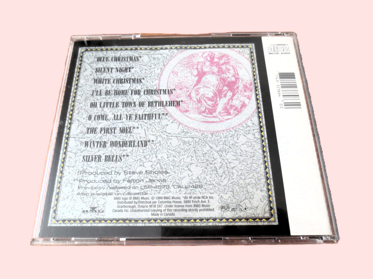 ELVIS PRESLEY, Christmas Classics, 1989 Conpact Disc, Vintage Cd