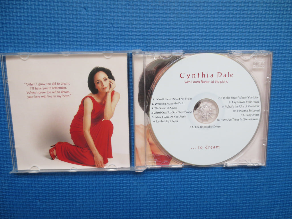 CYNTHIA DALE, To Dream, 2002 Compact Disc, Vintage Cd