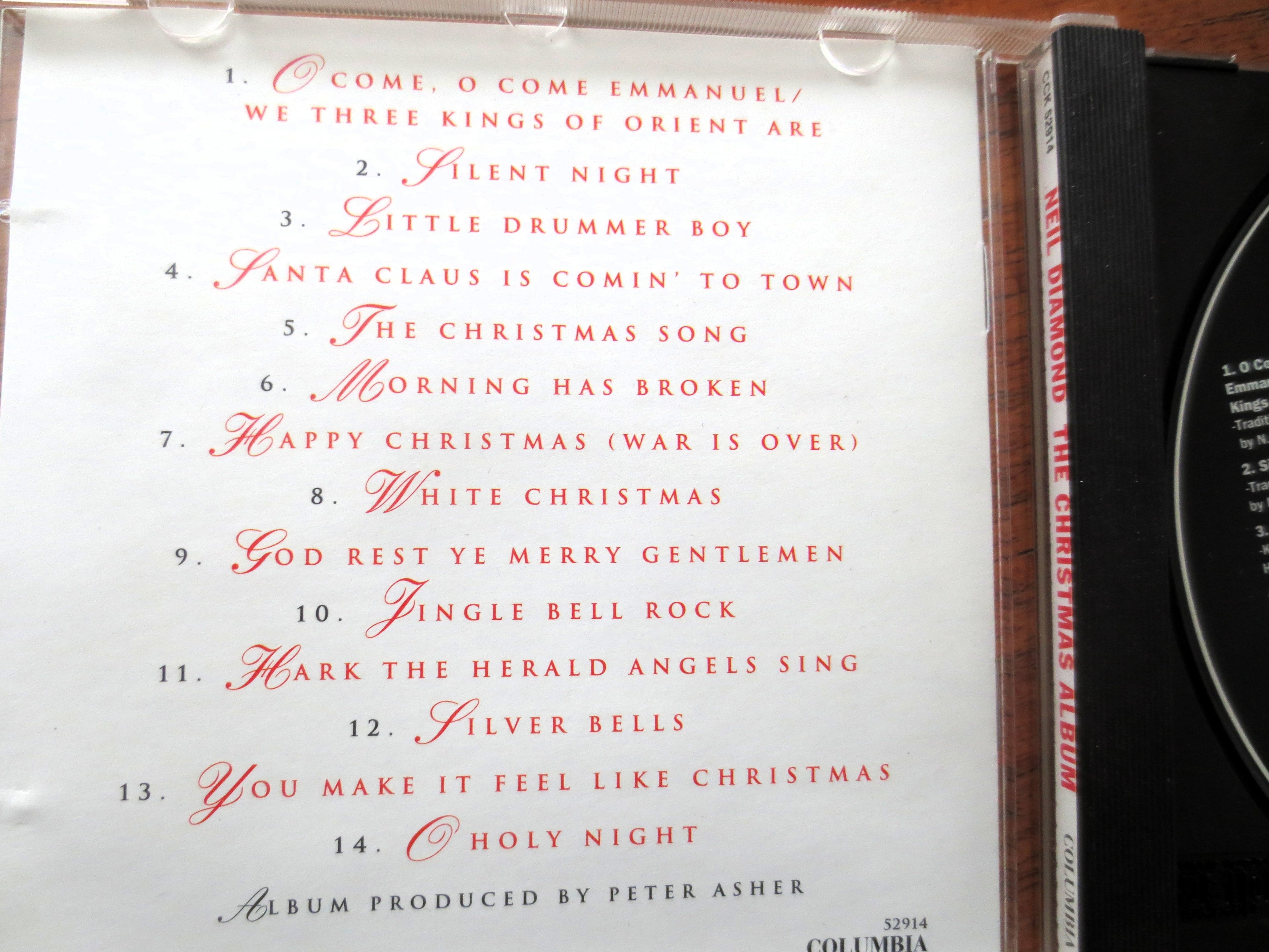 Neil Diamond – The Christmas Album (1992) CD