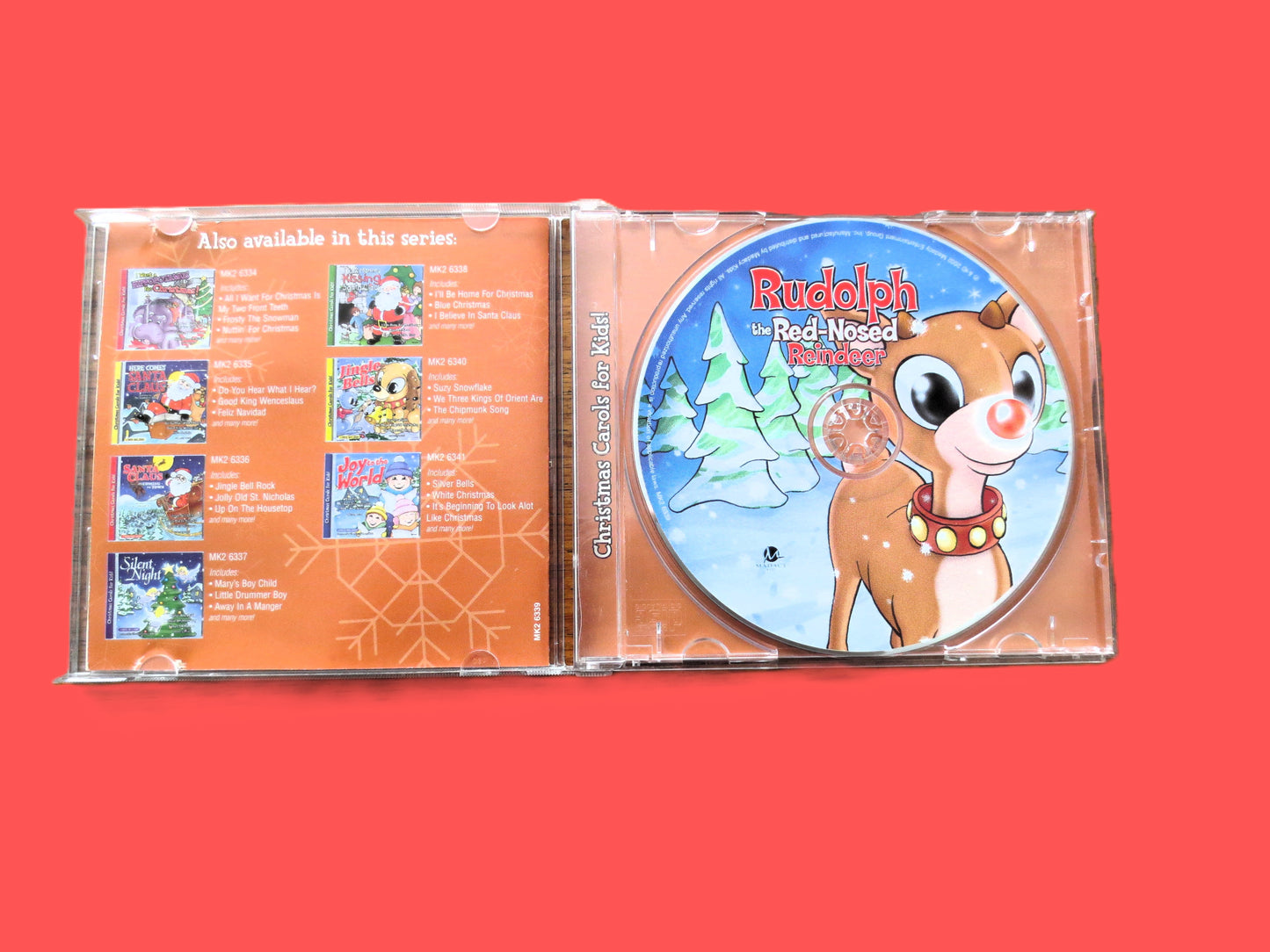 RUDOLPH the Red-Nosed Reindeer, Christmas Music, 2002 Compact Disc, Vintage Cd