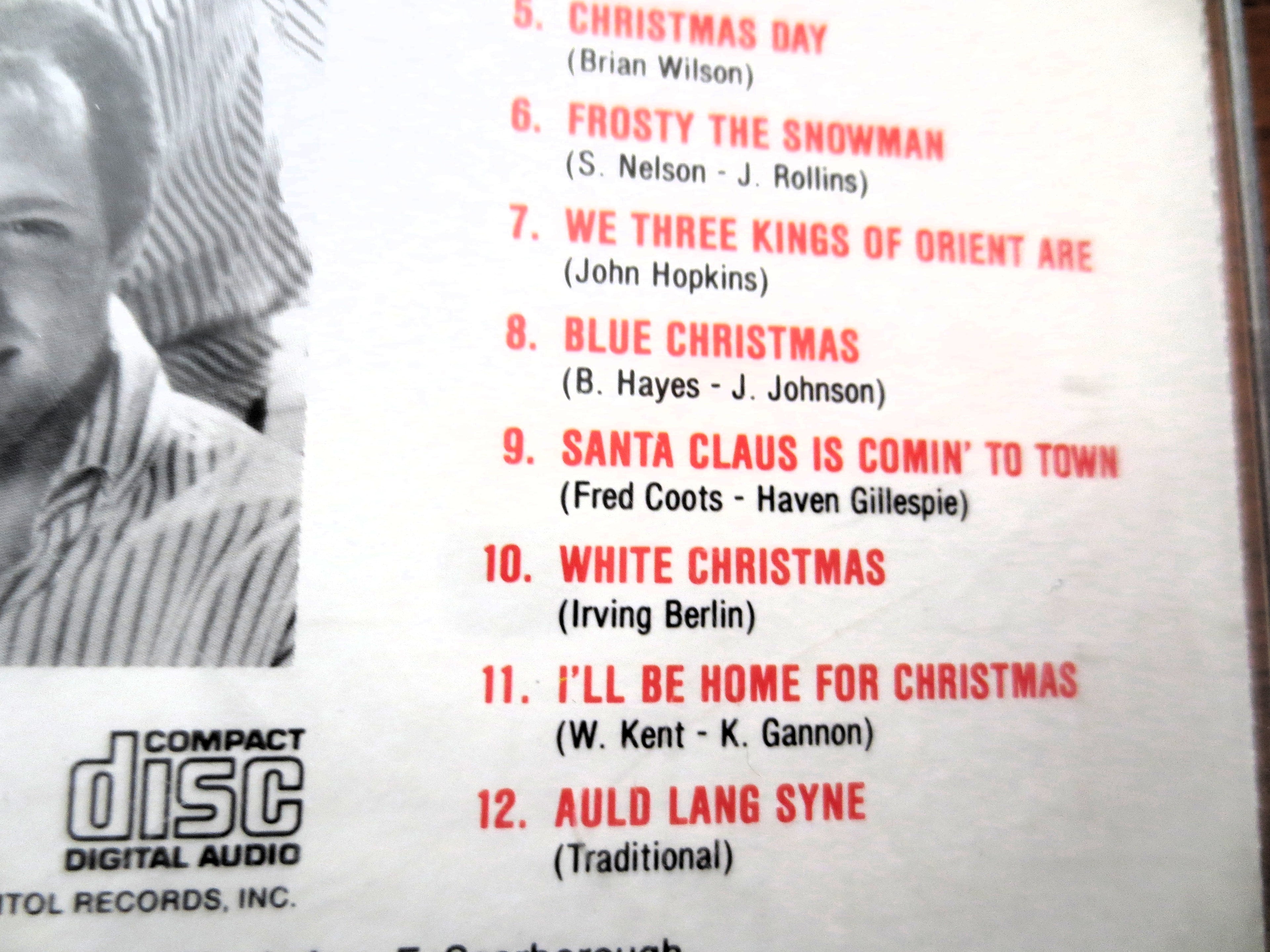 The BEACH BOYS, CHRISTMAS Album, 1988 Compact Disc, Vintage Cd